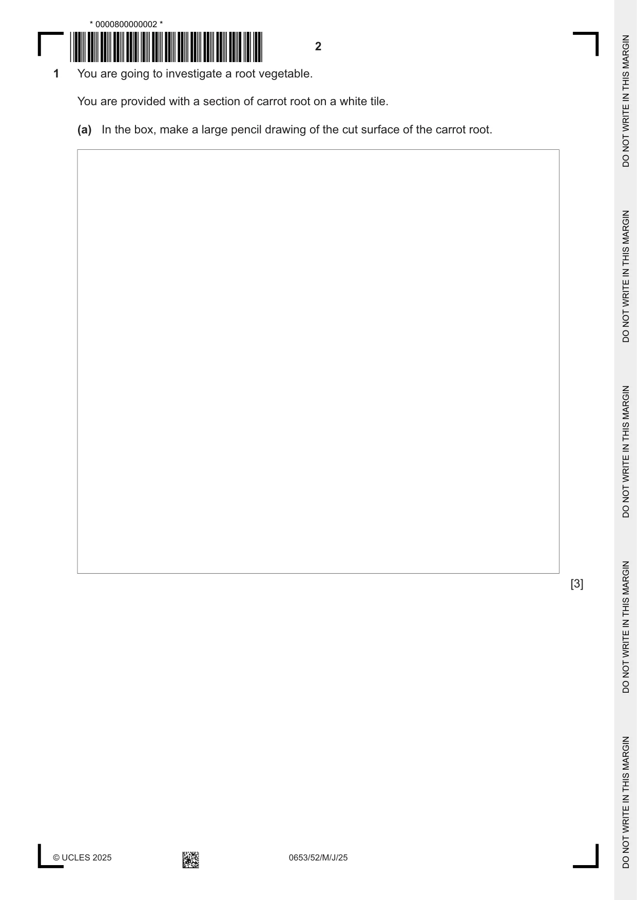 Cambridge IGCSE Science - Combined 0653 2025 May/June Paper 5 · Variant 2 question paper, page 2 of 16