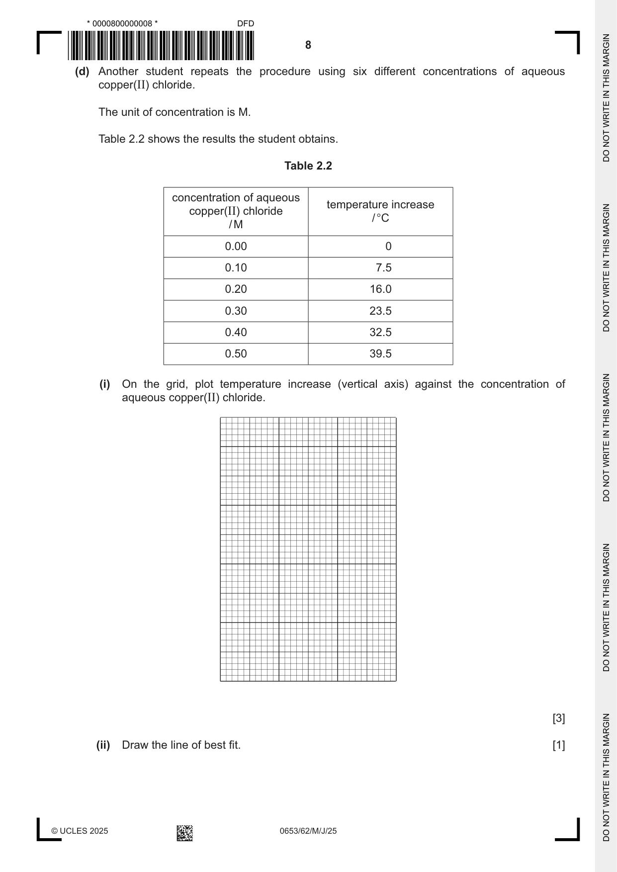 Cambridge IGCSE Science - Combined 0653 2025 May/June Paper 6 · Variant 2 question paper, page 8 of 16