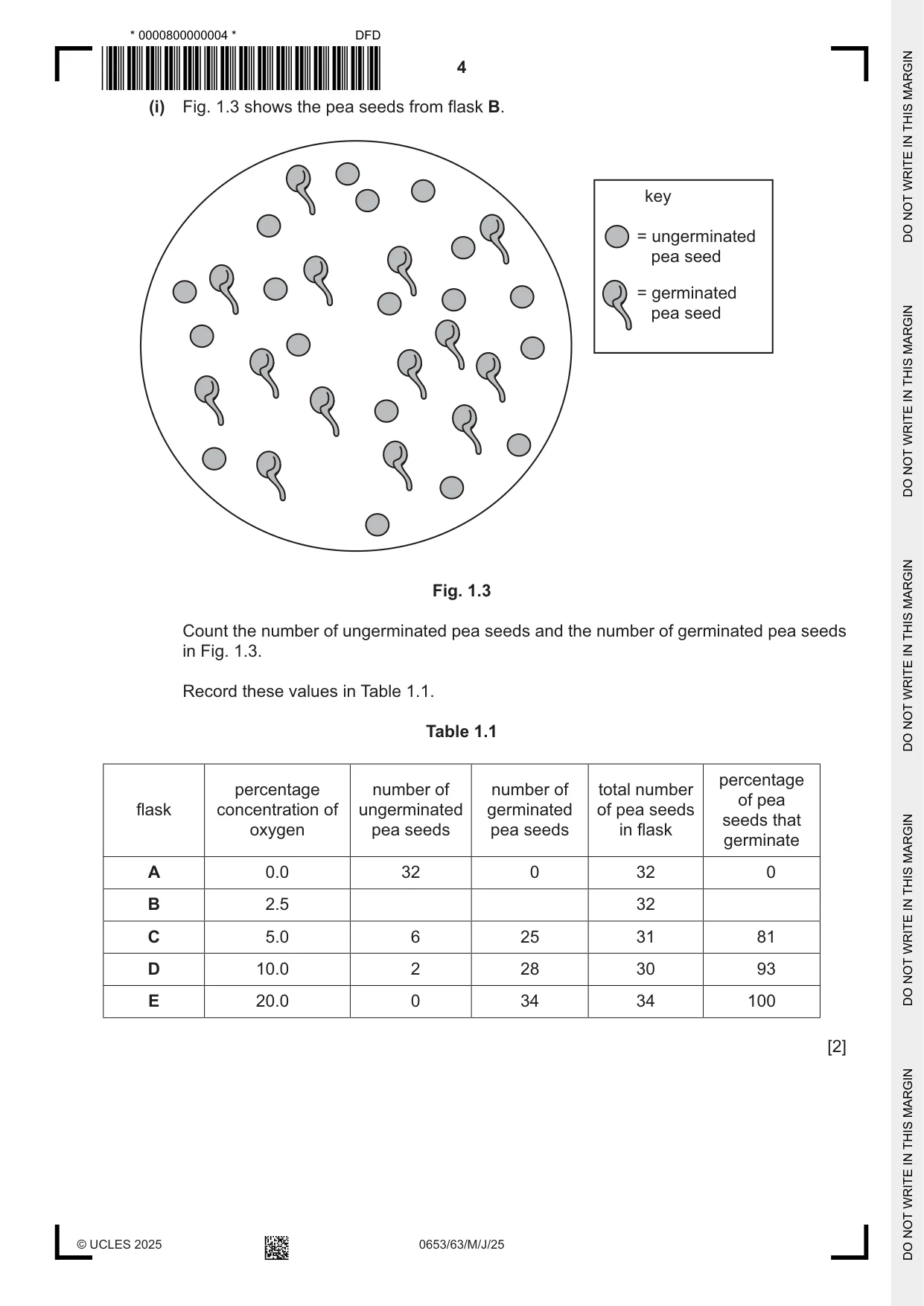 Cambridge IGCSE Science - Combined 0653 2025 May/June Paper 6 · Variant 3 question paper, page 4 of 16