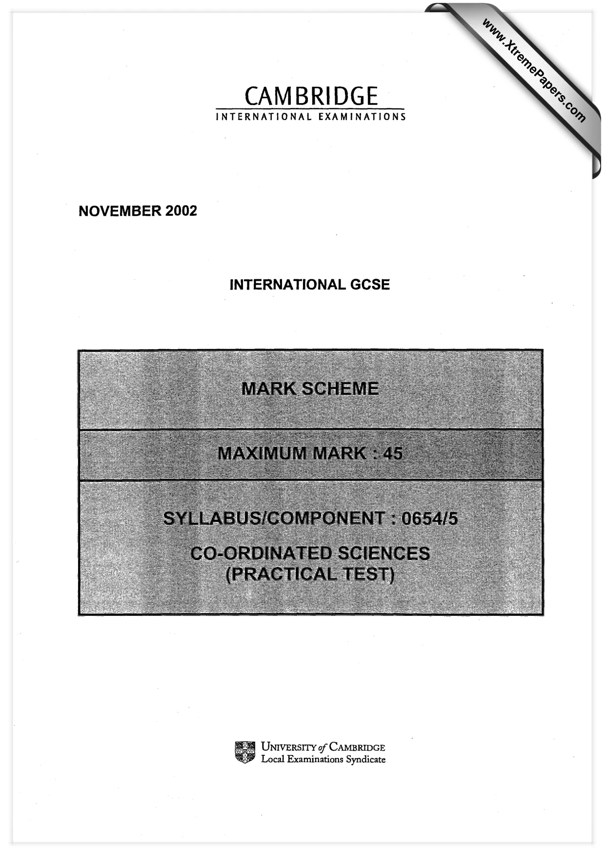 Mark scheme, page 1 of 4