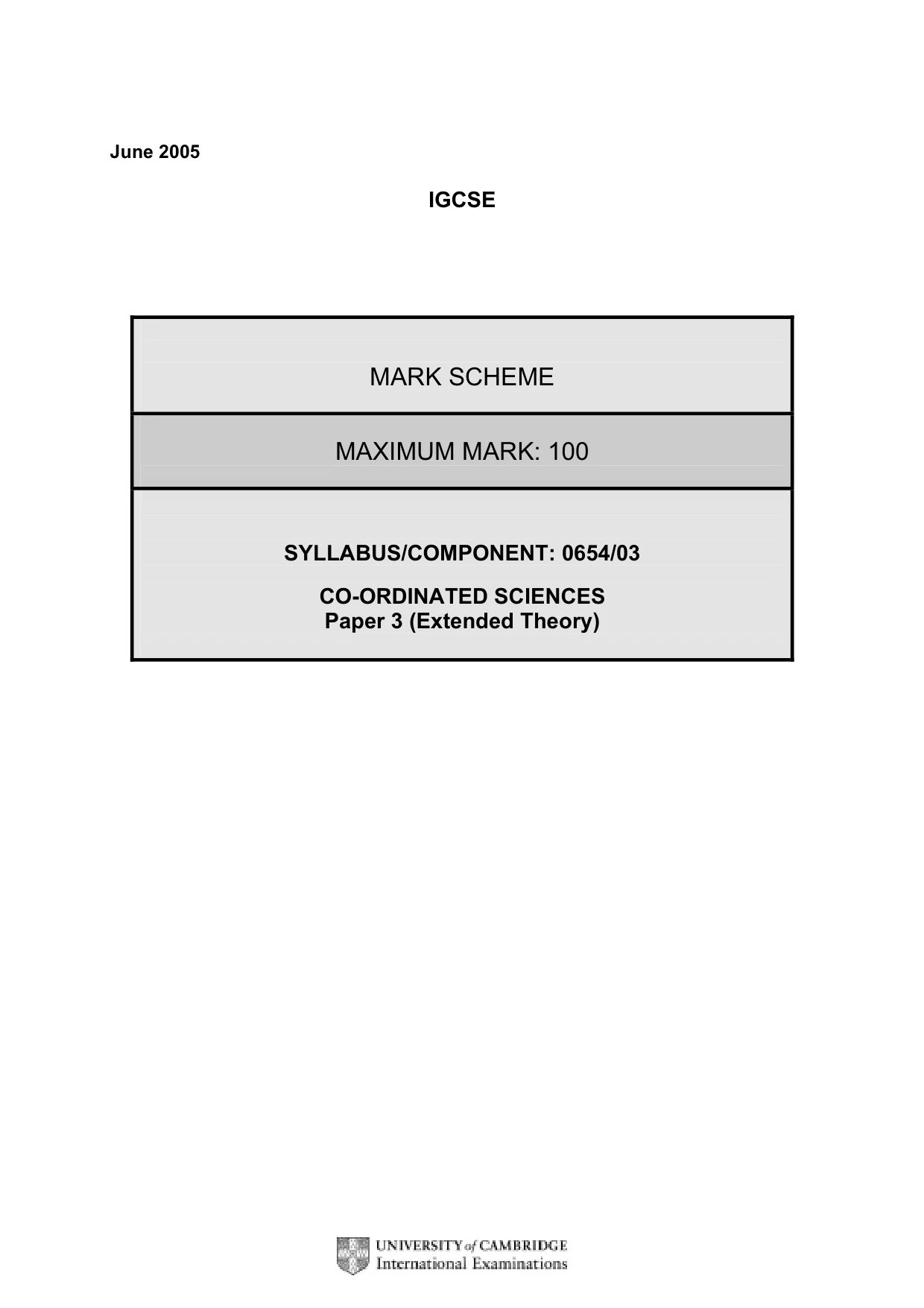 Mark scheme, page 3 of 12