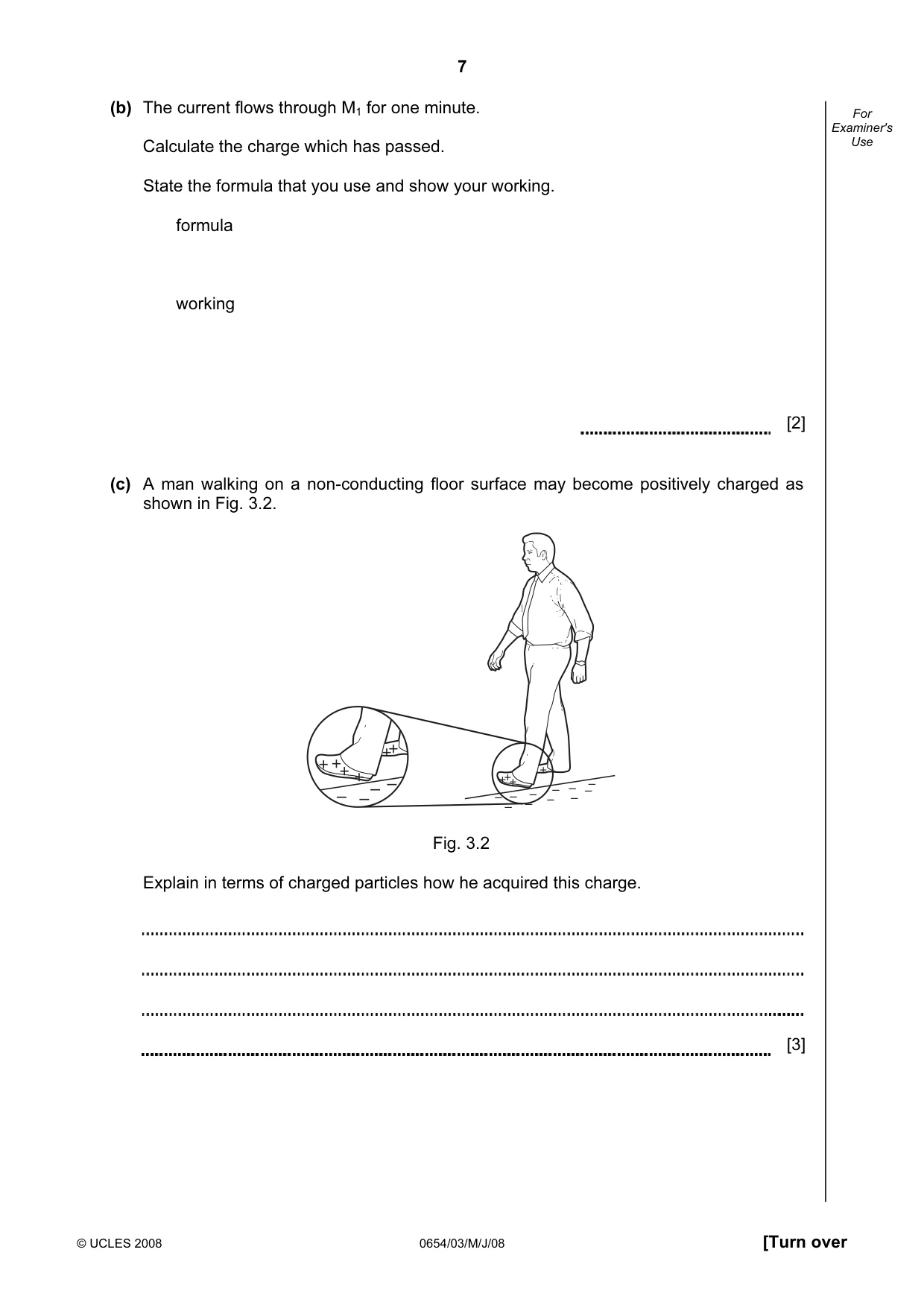 Cambridge IGCSE Sciences - Co-ordinated (Double) 0654 2008 May/June Paper 3 · Variant 1 question paper, page 7 of 24