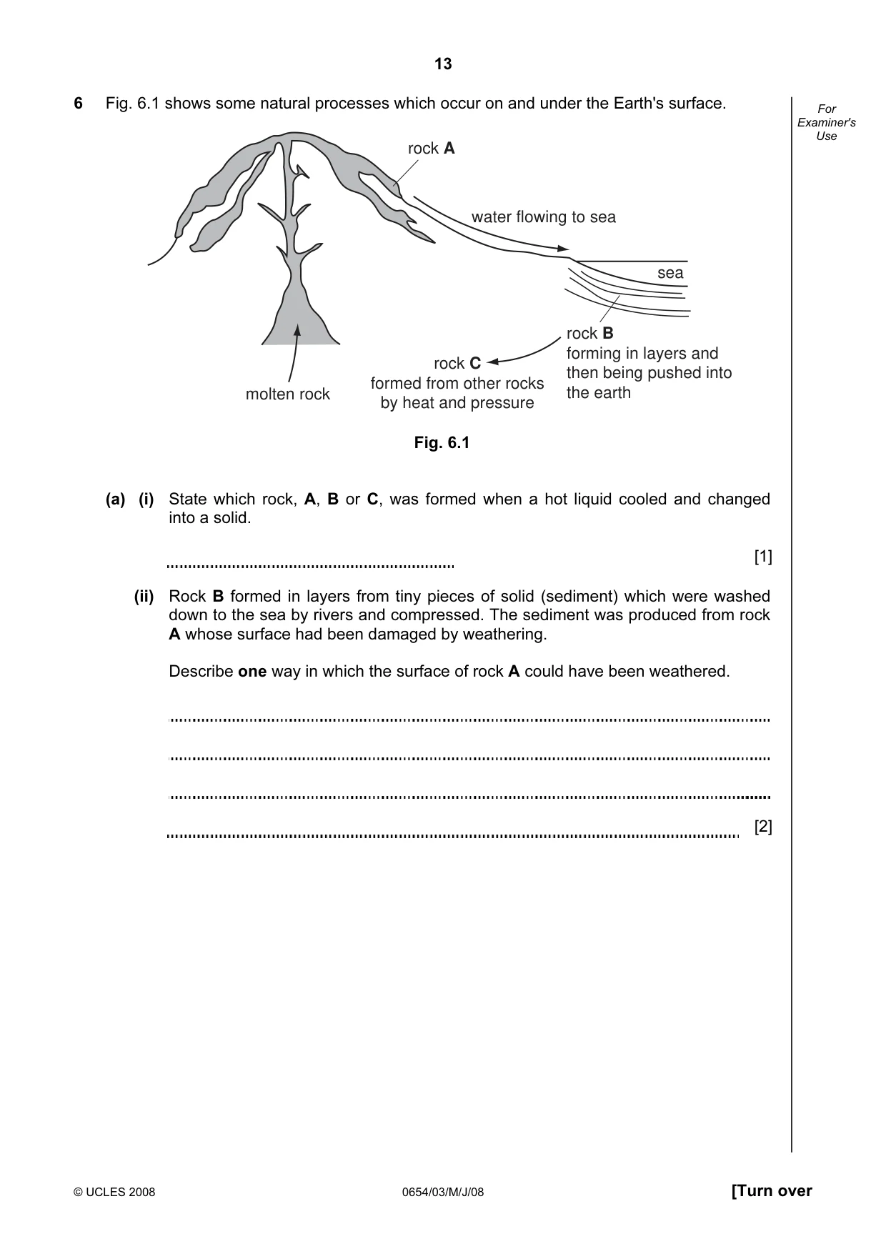 Cambridge IGCSE Sciences - Co-ordinated (Double) 0654 2008 May/June Paper 3 · Variant 1 question paper, page 13 of 24
