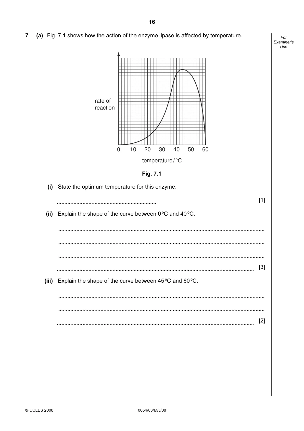 Cambridge IGCSE Sciences - Co-ordinated (Double) 0654 2008 May/June Paper 3 · Variant 1 question paper, page 16 of 24