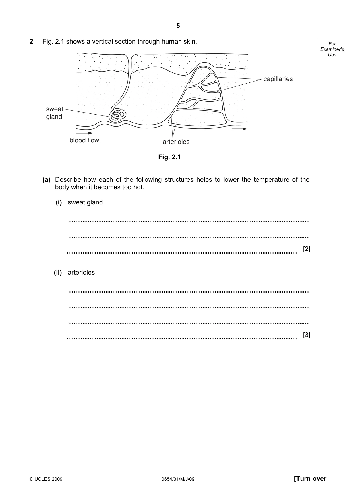 Cambridge IGCSE Sciences - Co-ordinated (Double) 0654 2009 May/June Paper 3 · Variant 1 question paper, page 6 of 57