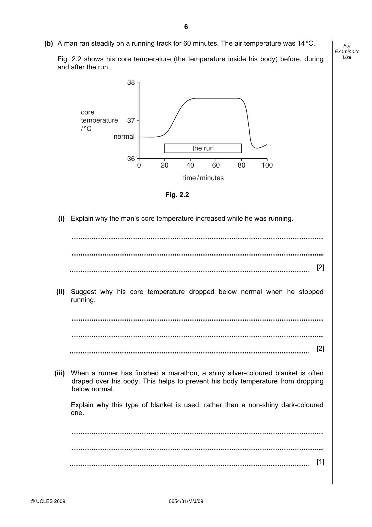 Cambridge IGCSE Sciences - Co-ordinated (Double) 0654 2009 May/June Paper 3 · Variant 1 question paper, page 7 of 57