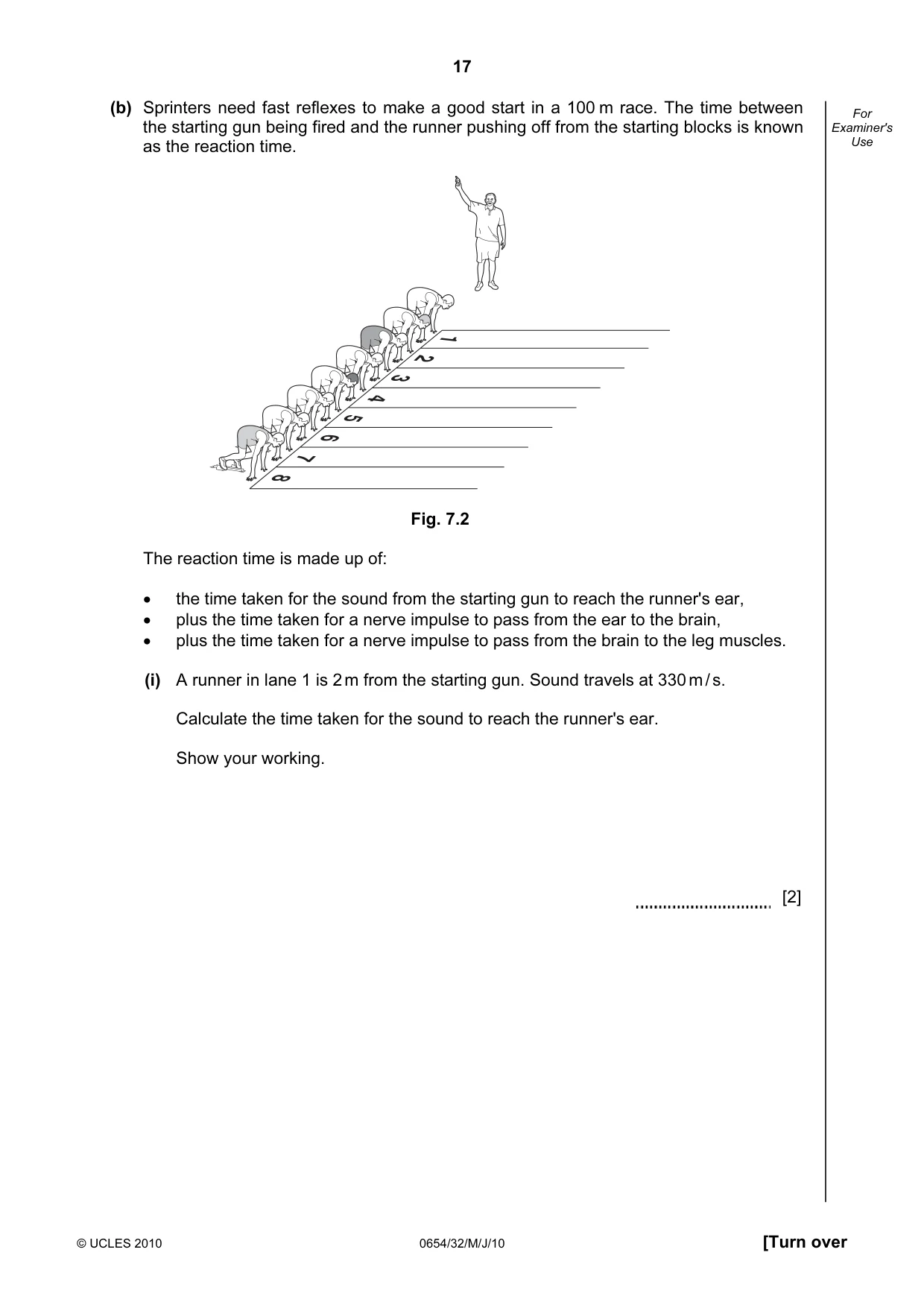 Cambridge IGCSE Sciences - Co-ordinated (Double) 0654 2010 May/June Paper 3 · Variant 2 question paper, page 17 of 24