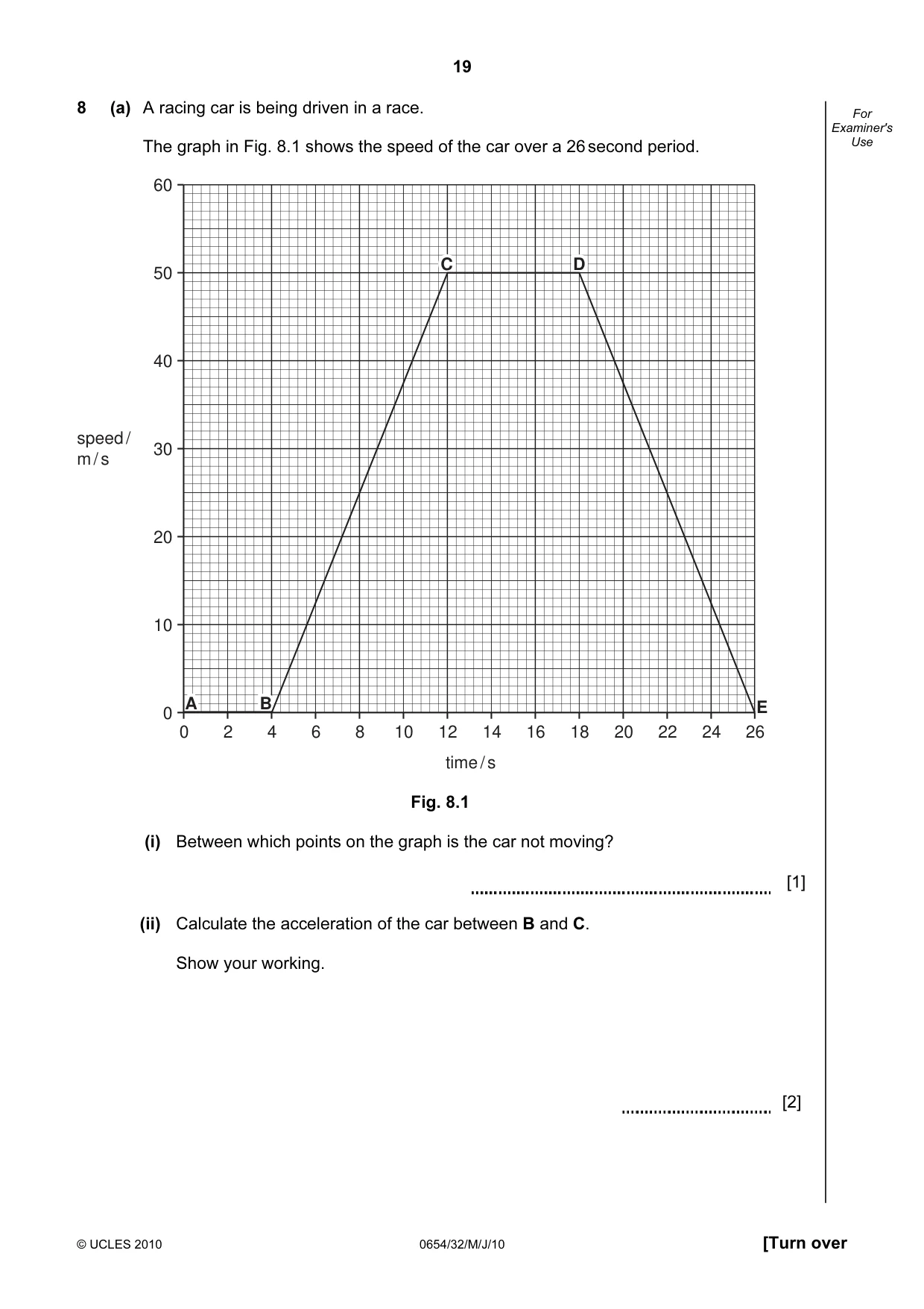 Cambridge IGCSE Sciences - Co-ordinated (Double) 0654 2010 May/June Paper 3 · Variant 2 question paper, page 19 of 24