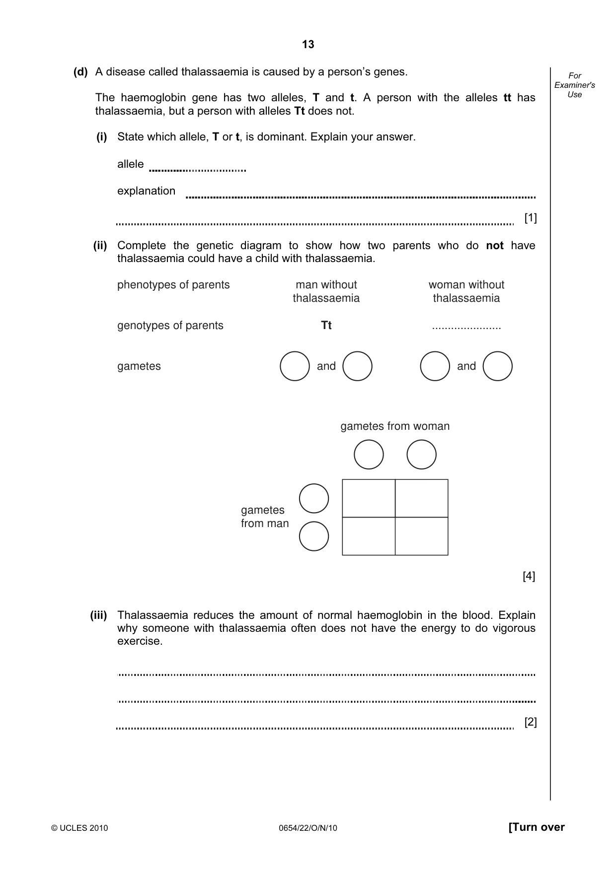 Cambridge IGCSE Sciences - Co-ordinated (Double) 0654 2010 Oct/Nov Paper 2 · Variant 2 question paper, page 13 of 24