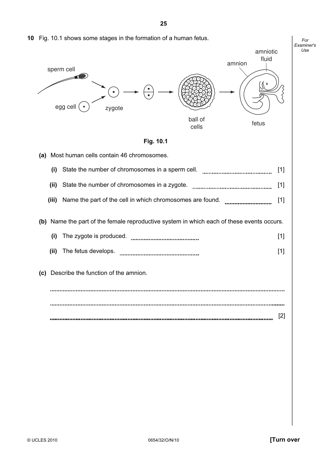 Cambridge IGCSE Sciences - Co-ordinated (Double) 0654 2010 Oct/Nov Paper 3 · Variant 2 question paper, page 25 of 28