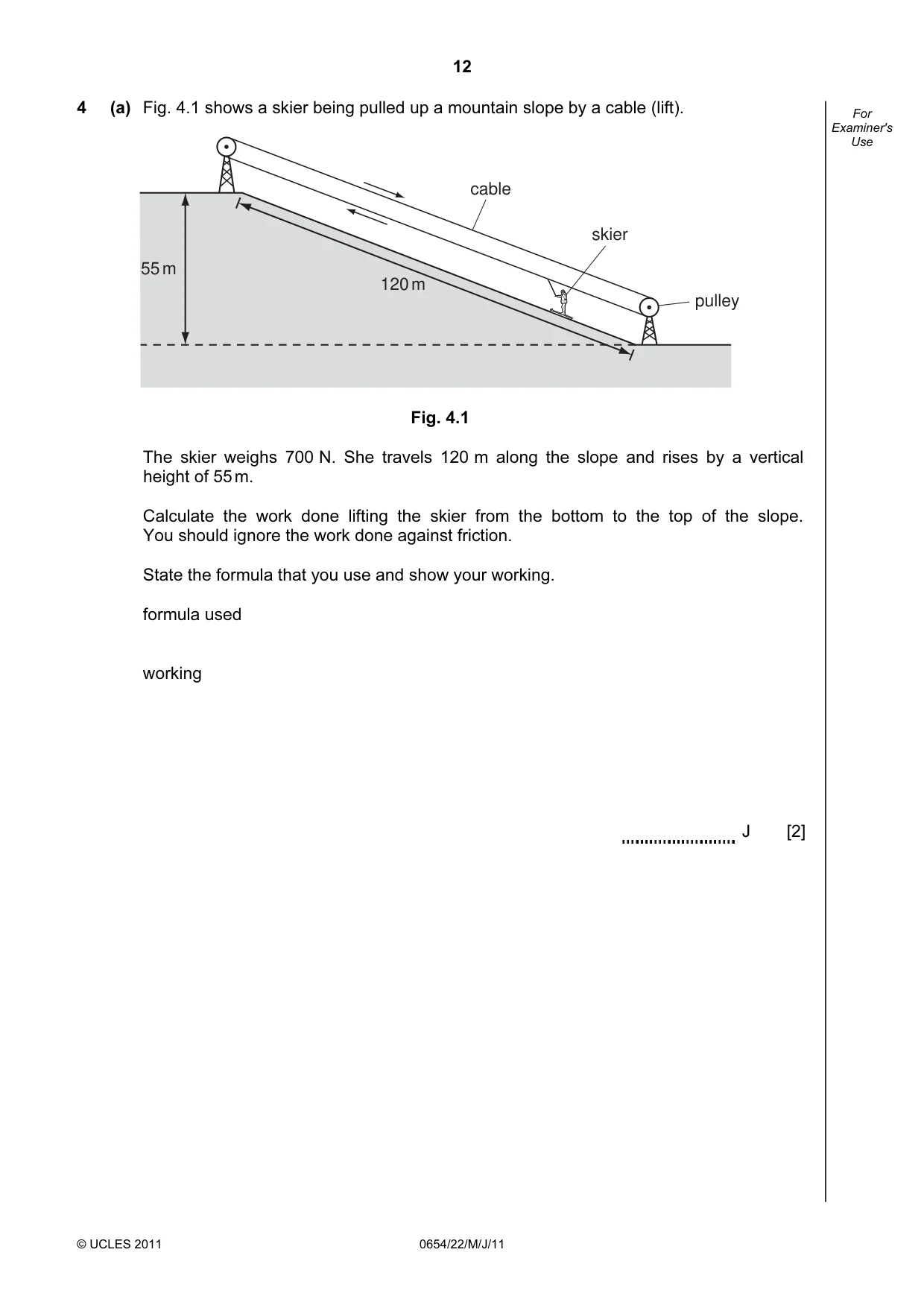 Cambridge IGCSE Sciences - Co-ordinated (Double) 0654 2011 May/June Paper 2 · Variant 2 question paper, page 12 of 28