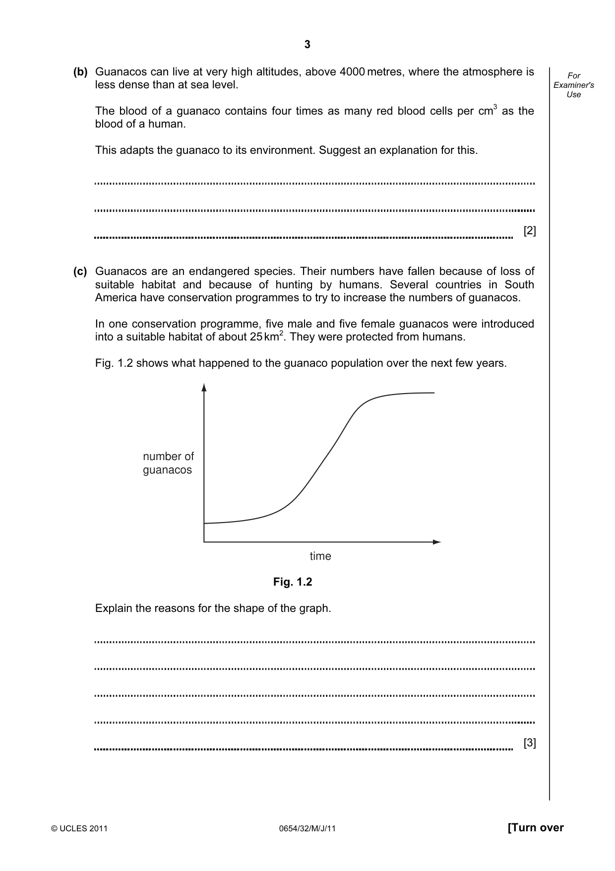 Cambridge IGCSE Sciences - Co-ordinated (Double) 0654 2011 May/June Paper 3 · Variant 2 question paper, page 3 of 28
