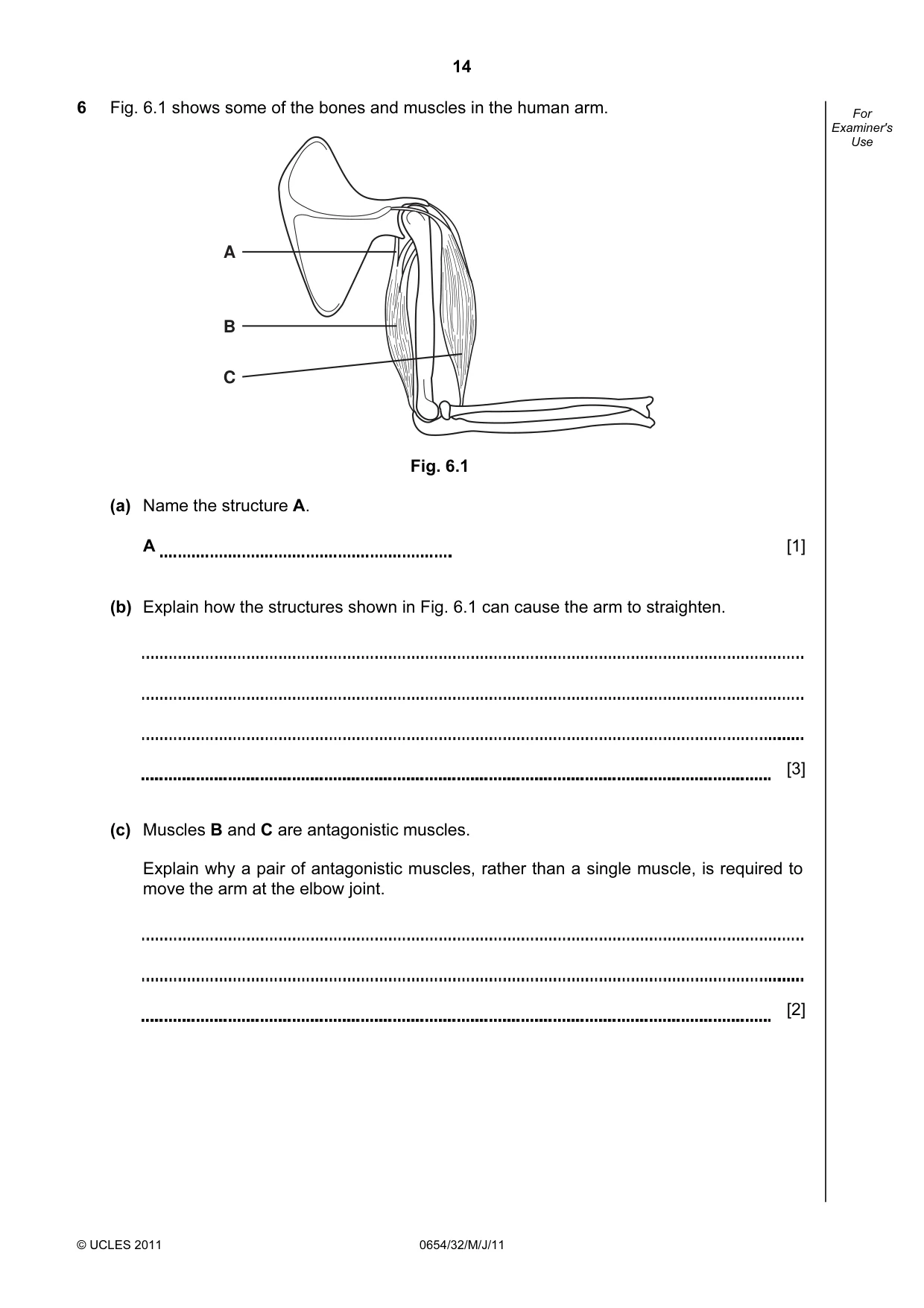 Cambridge IGCSE Sciences - Co-ordinated (Double) 0654 2011 May/June Paper 3 · Variant 2 question paper, page 14 of 28