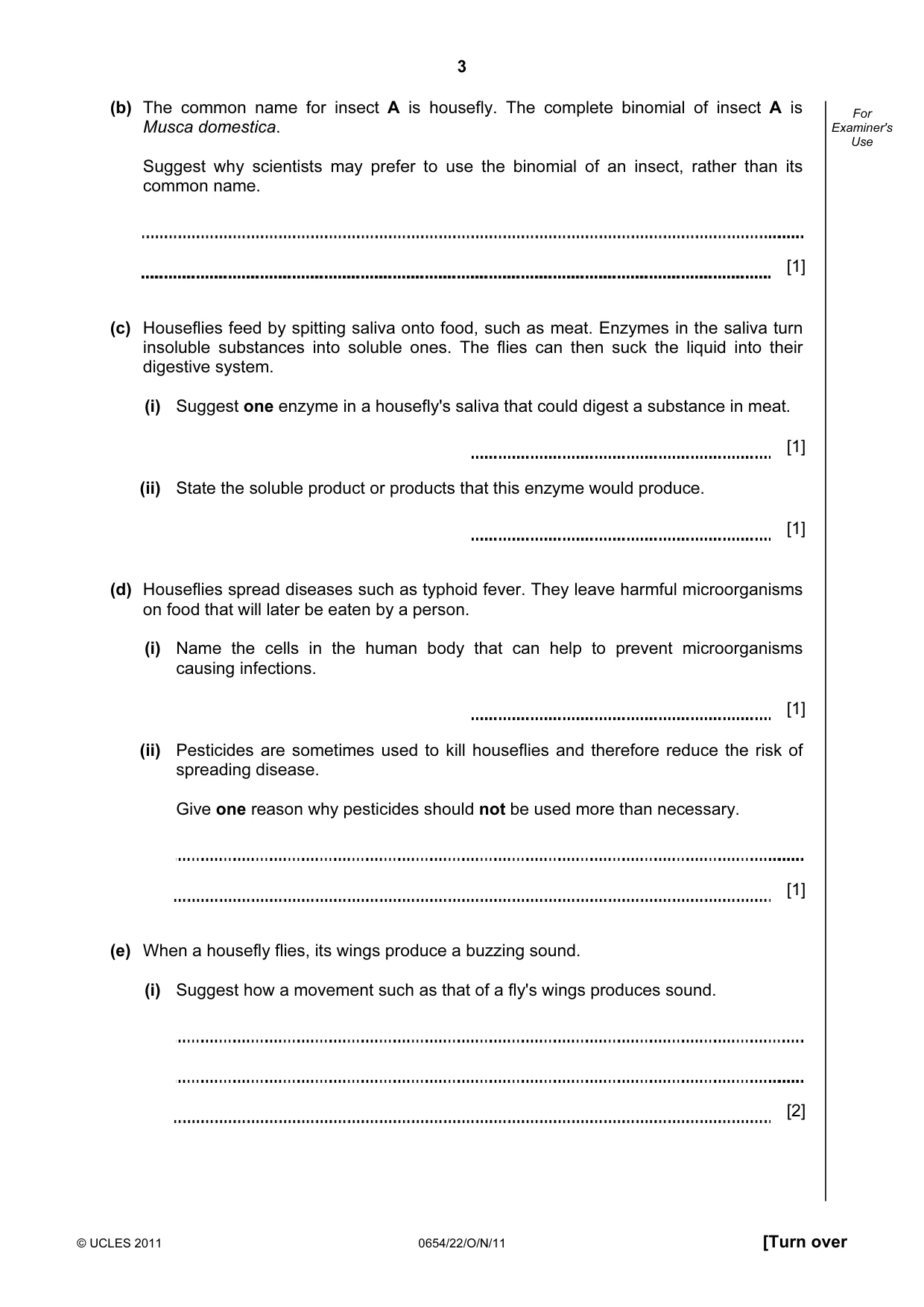 Cambridge IGCSE Sciences - Co-ordinated (Double) 0654 2011 Oct/Nov Paper 2 · Variant 2 question paper, page 3 of 24