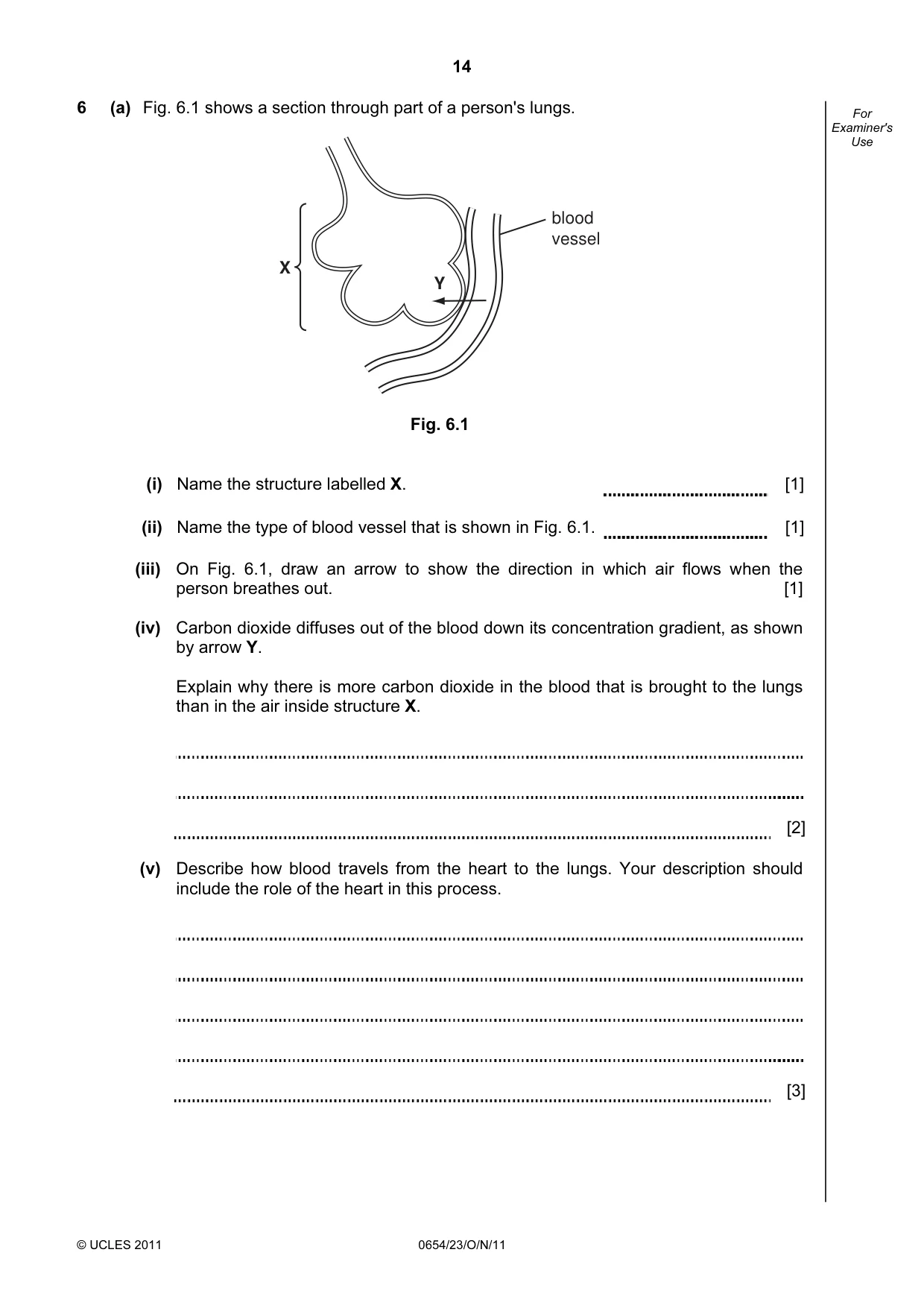 Cambridge IGCSE Sciences - Co-ordinated (Double) 0654 2011 Oct/Nov Paper 2 · Variant 3 question paper, page 14 of 28