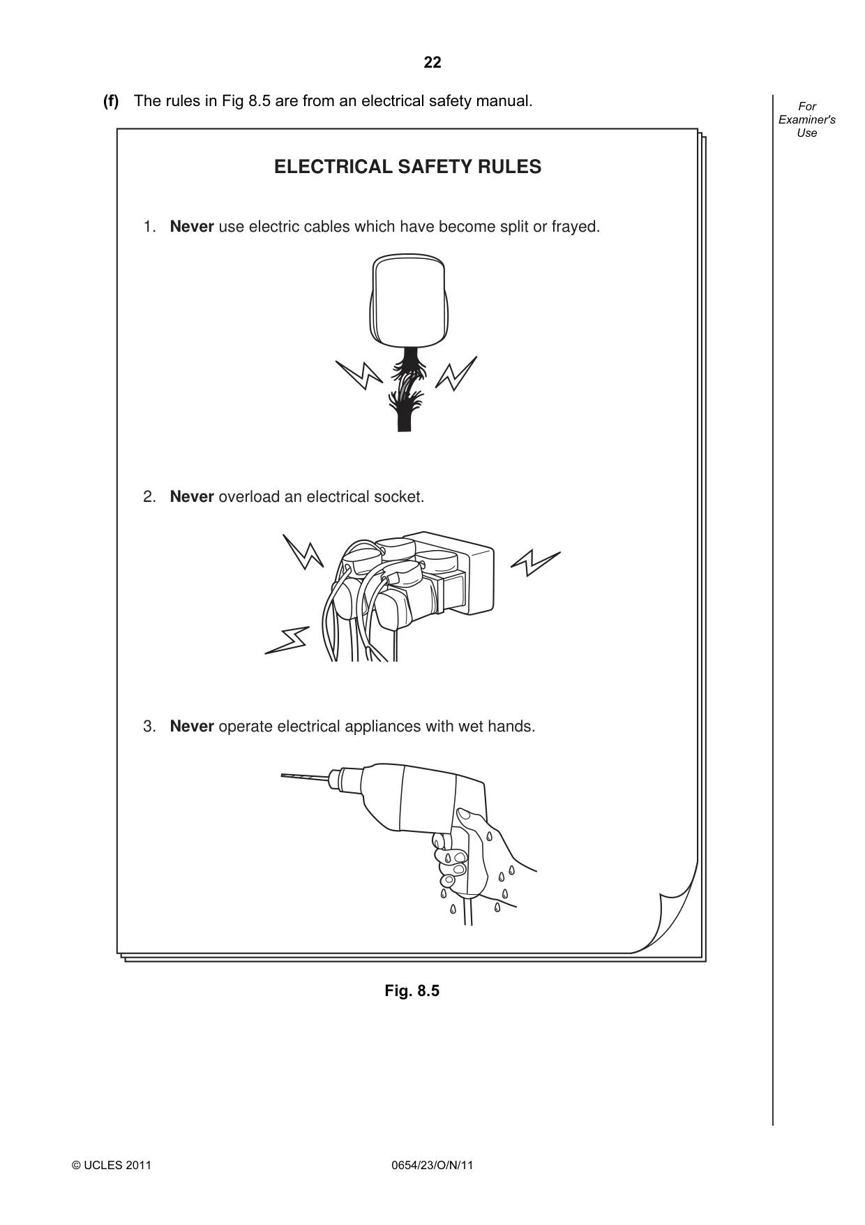 Cambridge IGCSE Sciences - Co-ordinated (Double) 0654 2011 Oct/Nov Paper 2 · Variant 3 question paper, page 22 of 28