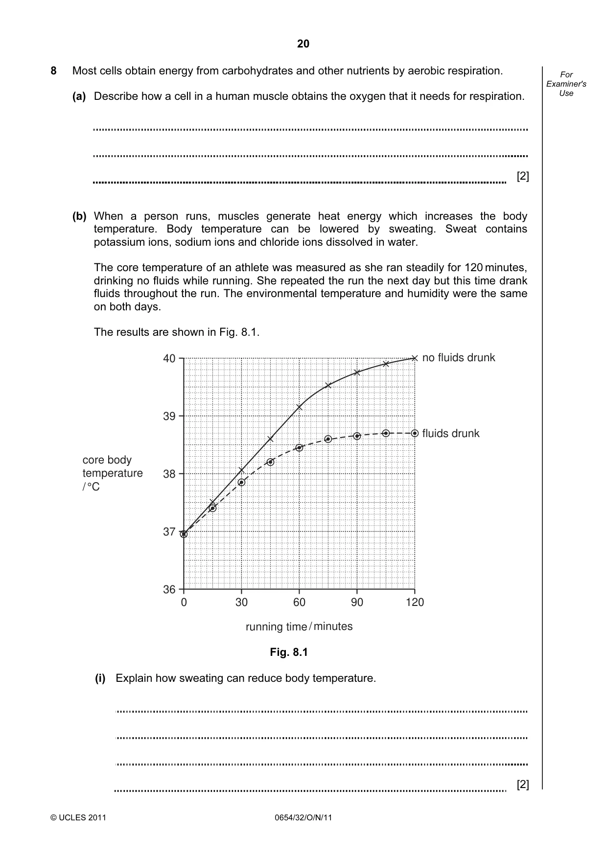 Cambridge IGCSE Sciences - Co-ordinated (Double) 0654 2011 Oct/Nov Paper 3 · Variant 2 question paper, page 20 of 24