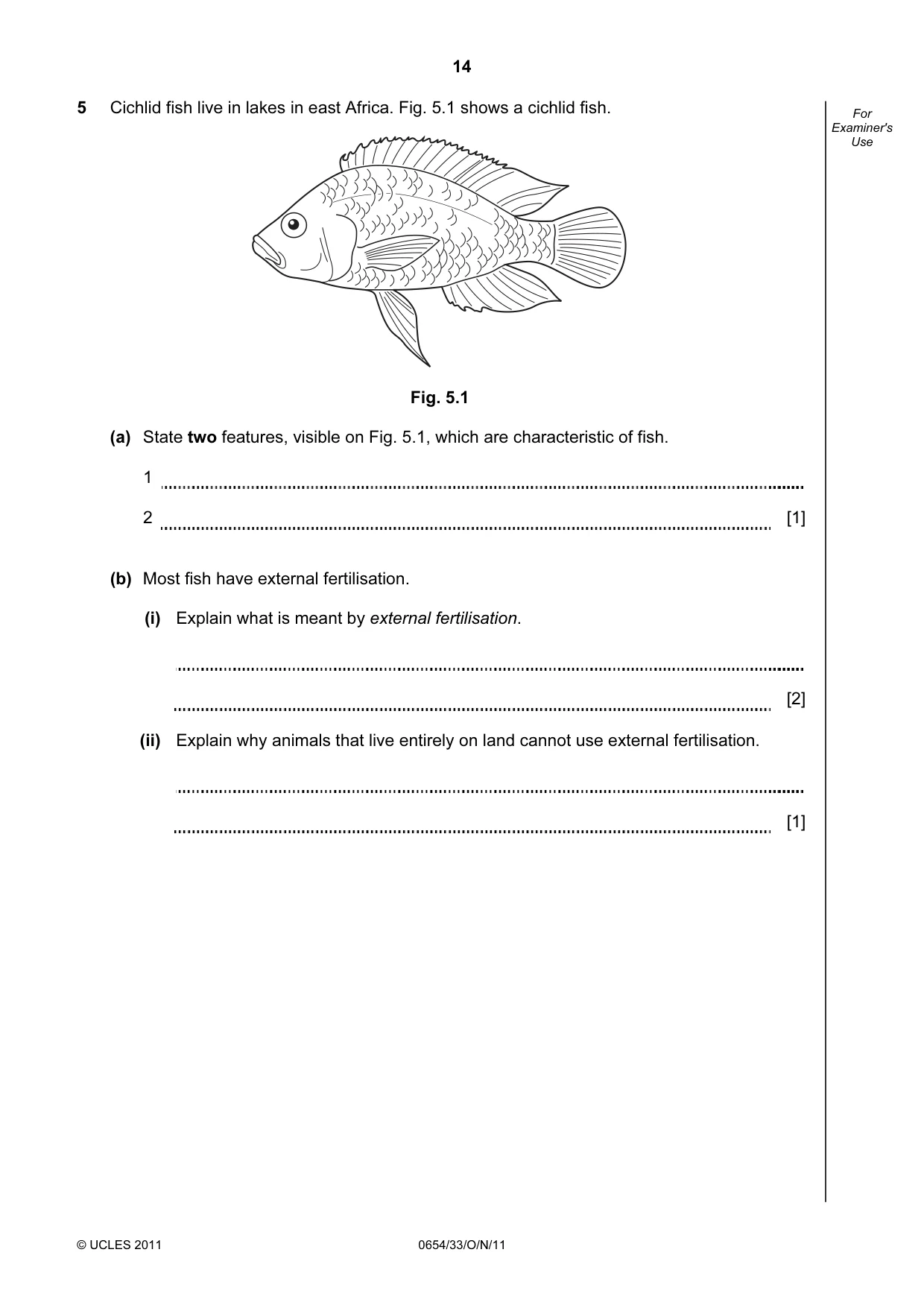 Cambridge IGCSE Sciences - Co-ordinated (Double) 0654 2011 Oct/Nov Paper 3 · Variant 3 question paper, page 14 of 28