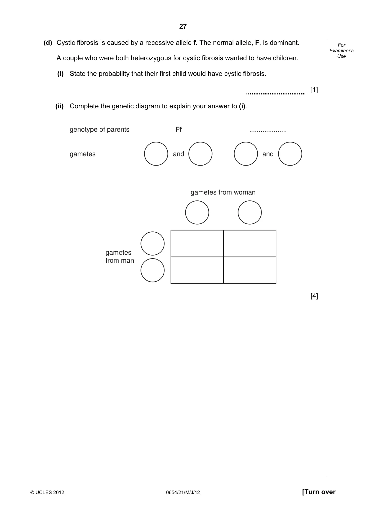 Cambridge IGCSE Sciences - Co-ordinated (Double) 0654 2012 May/June Paper 2 · Variant 1 question paper, page 27 of 32