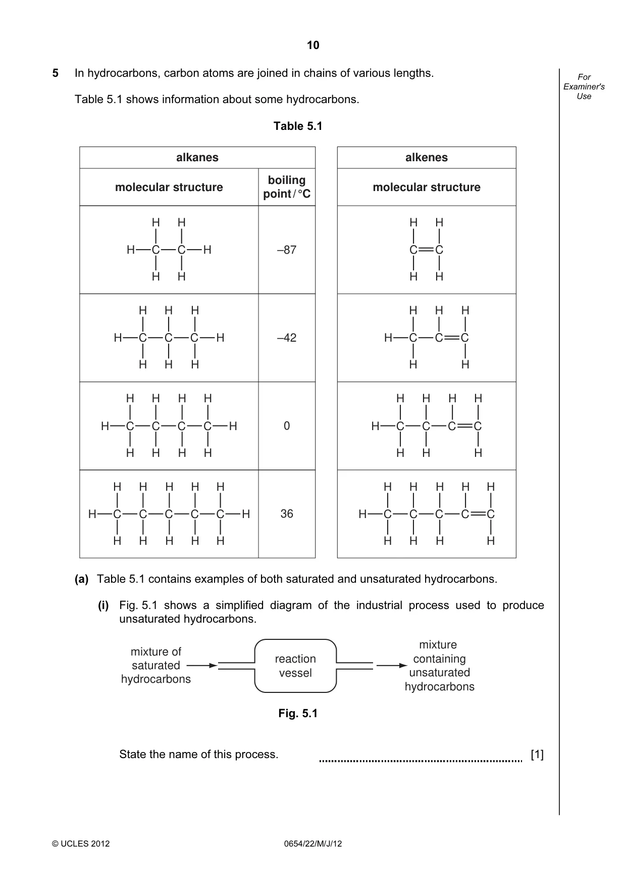 Cambridge IGCSE Sciences - Co-ordinated (Double) 0654 2012 May/June Paper 2 · Variant 2 question paper, page 10 of 28