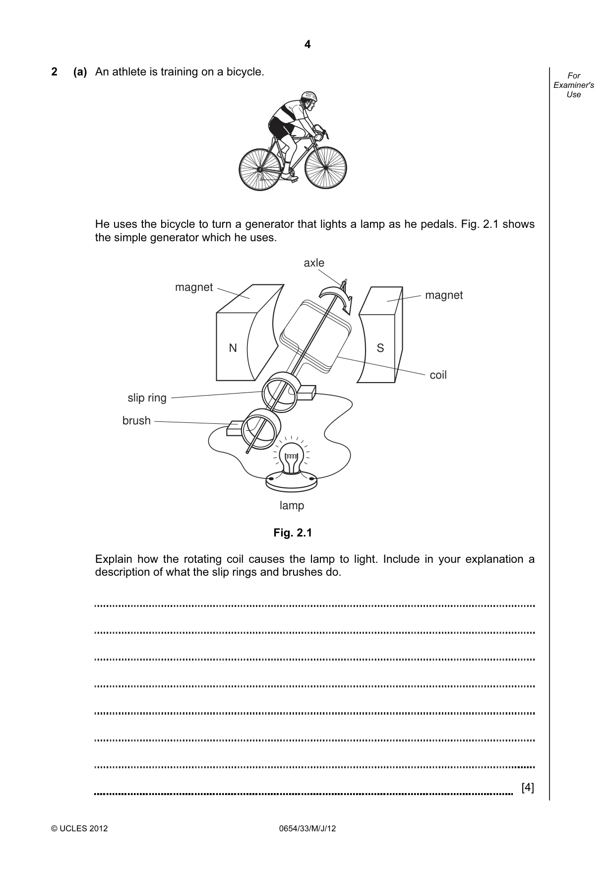Cambridge IGCSE Sciences - Co-ordinated (Double) 0654 2012 May/June Paper 3 · Variant 3 question paper, page 4 of 28