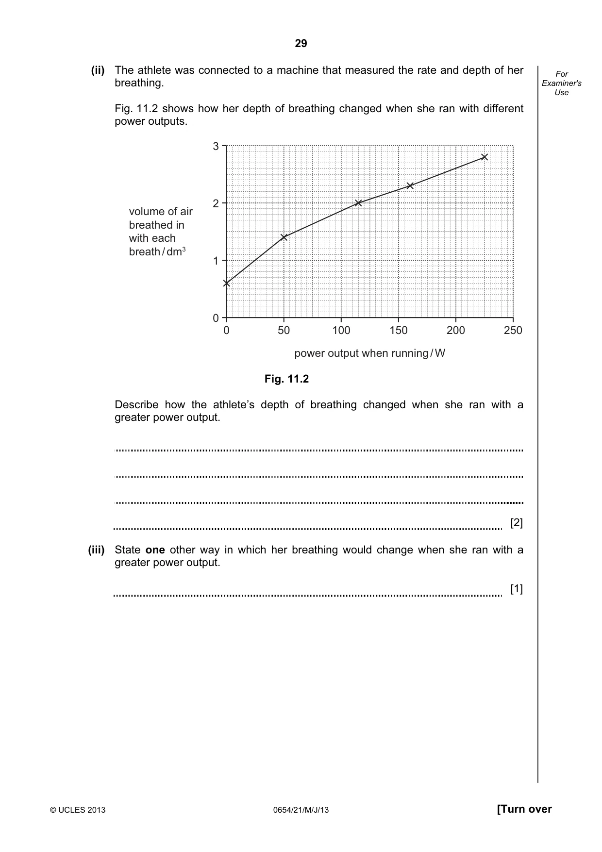 Cambridge IGCSE Sciences - Co-ordinated (Double) 0654 2013 May/June Paper 2 · Variant 1 question paper, page 29 of 32