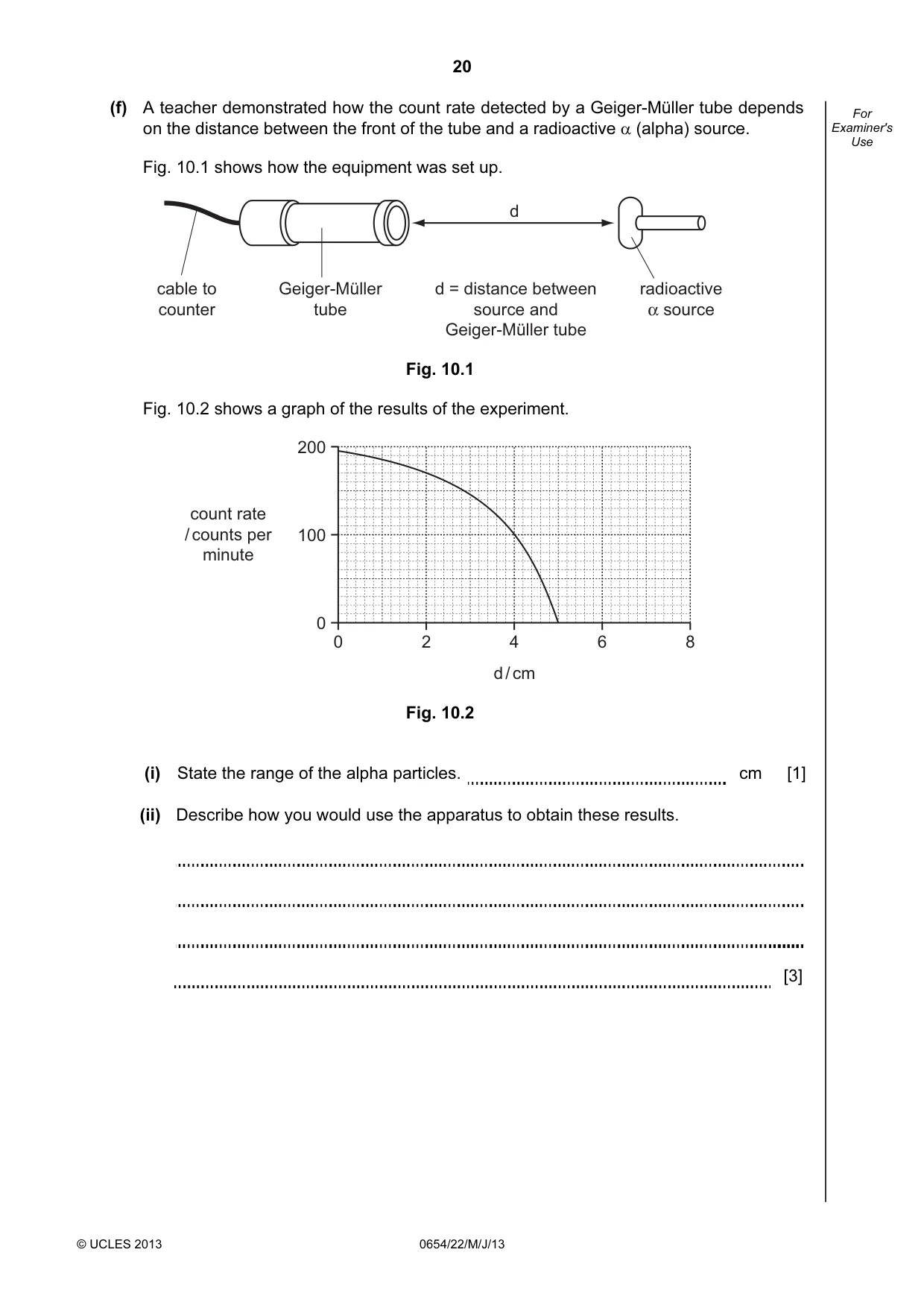 Cambridge IGCSE Sciences - Co-ordinated (Double) 0654 2013 May/June Paper 2 · Variant 2 question paper, page 20 of 28