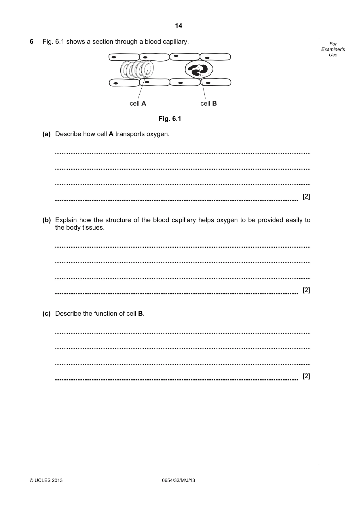 Cambridge IGCSE Sciences - Co-ordinated (Double) 0654 2013 May/June Paper 3 · Variant 2 question paper, page 14 of 32