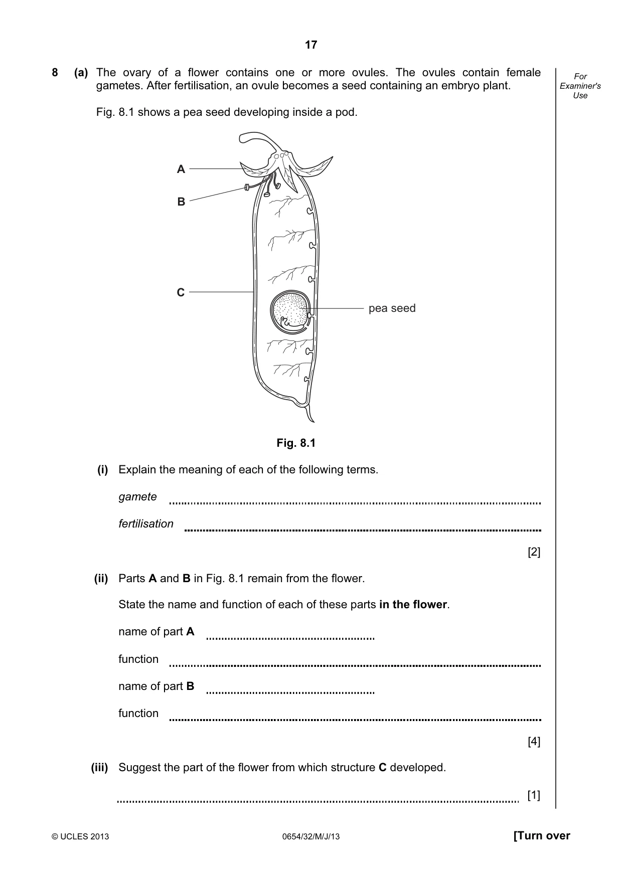 Cambridge IGCSE Sciences - Co-ordinated (Double) 0654 2013 May/June Paper 3 · Variant 2 question paper, page 17 of 32