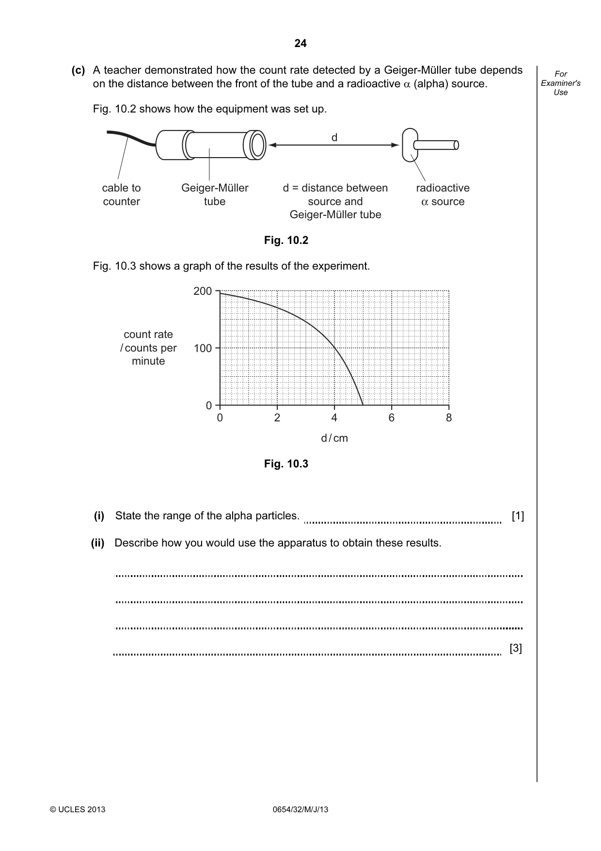 Cambridge IGCSE Sciences - Co-ordinated (Double) 0654 2013 May/June Paper 3 · Variant 2 question paper, page 24 of 32