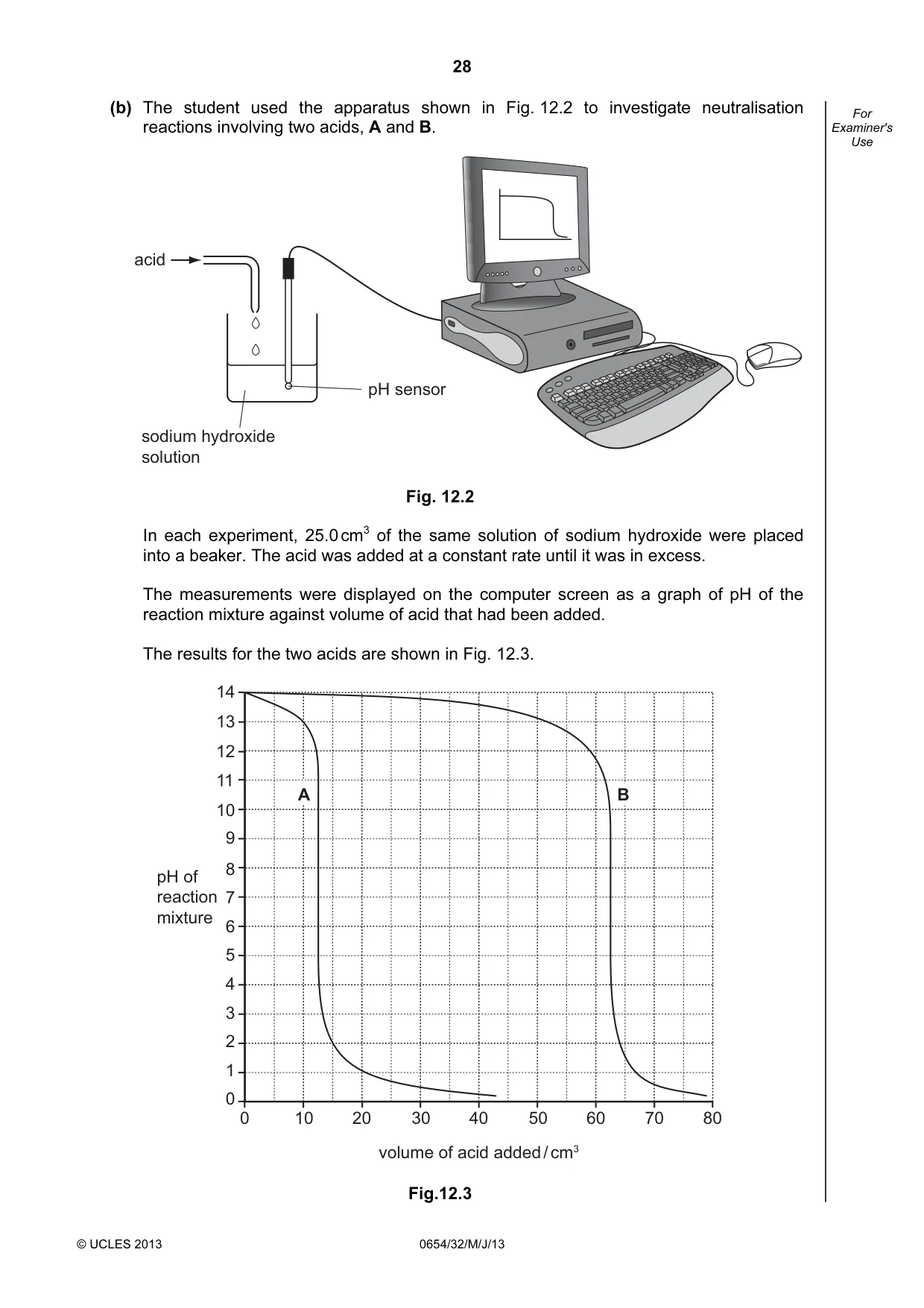 Cambridge IGCSE Sciences - Co-ordinated (Double) 0654 2013 May/June Paper 3 · Variant 2 question paper, page 28 of 32