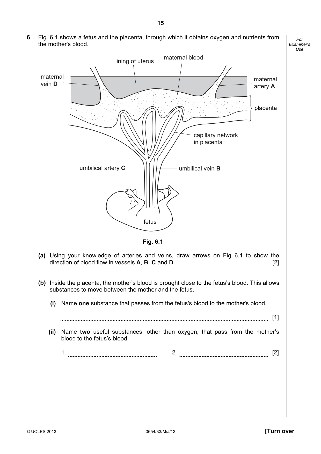 Cambridge IGCSE Sciences - Co-ordinated (Double) 0654 2013 May/June Paper 3 · Variant 3 question paper, page 15 of 32