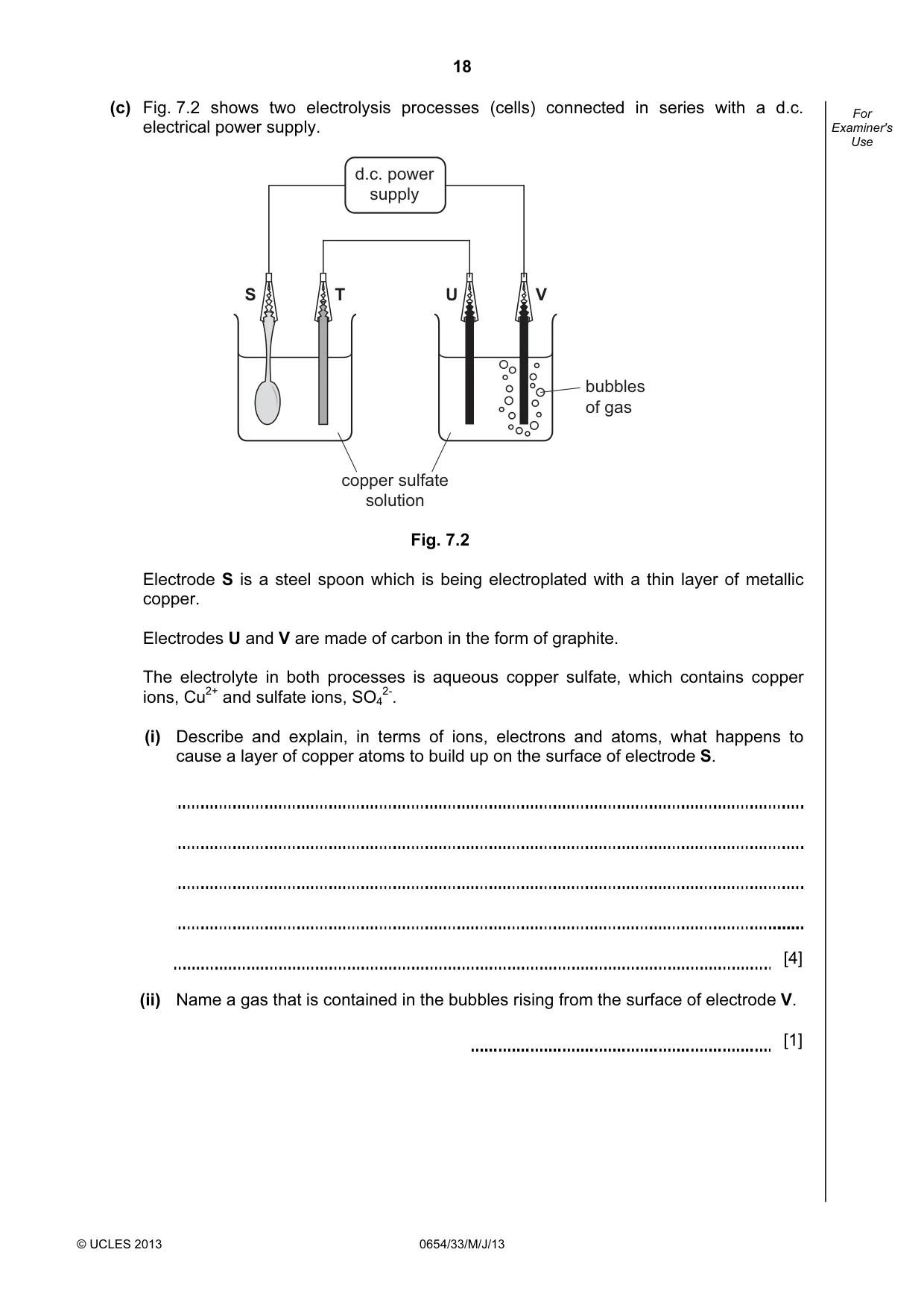 Cambridge IGCSE Sciences - Co-ordinated (Double) 0654 2013 May/June Paper 3 · Variant 3 question paper, page 18 of 32