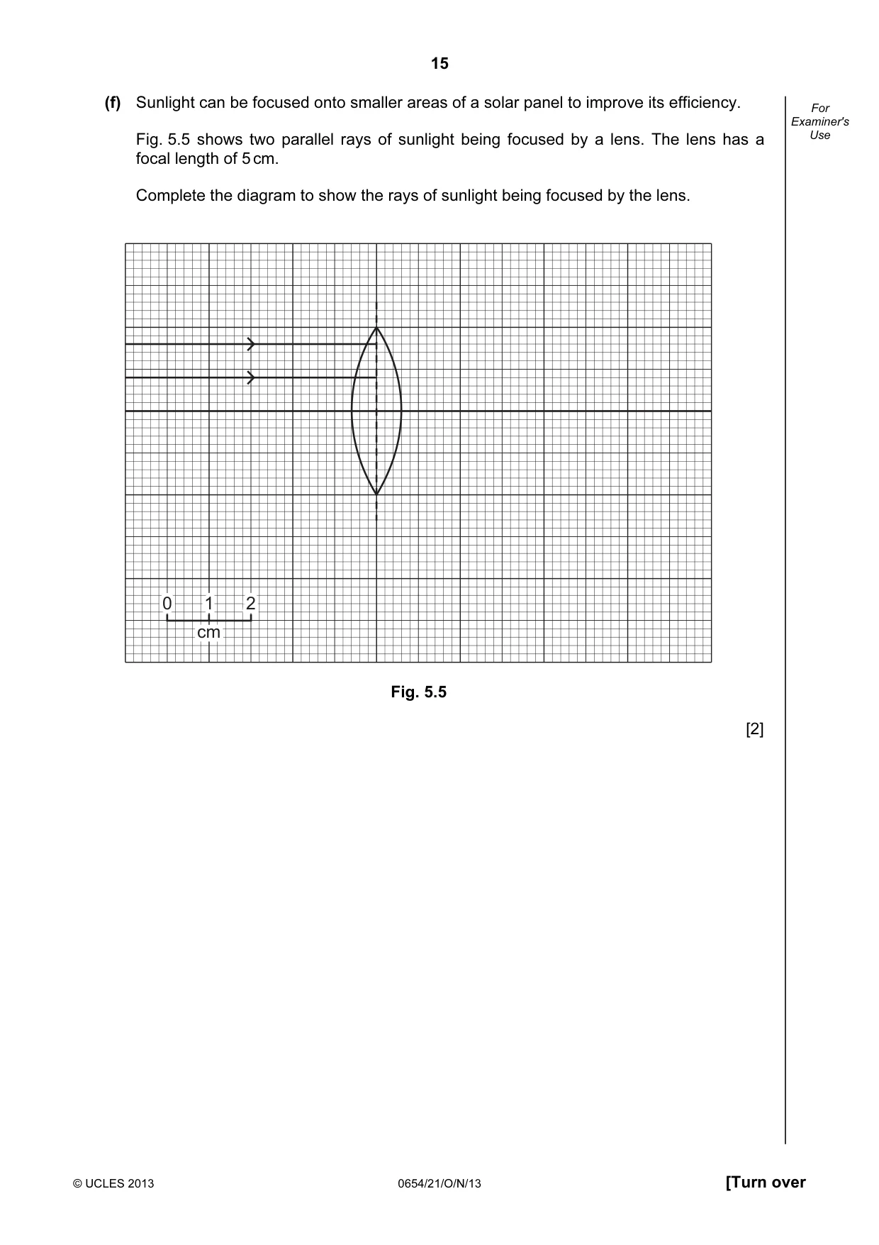 Cambridge IGCSE Sciences - Co-ordinated (Double) 0654 2013 Oct/Nov Paper 2 · Variant 1 question paper, page 15 of 32