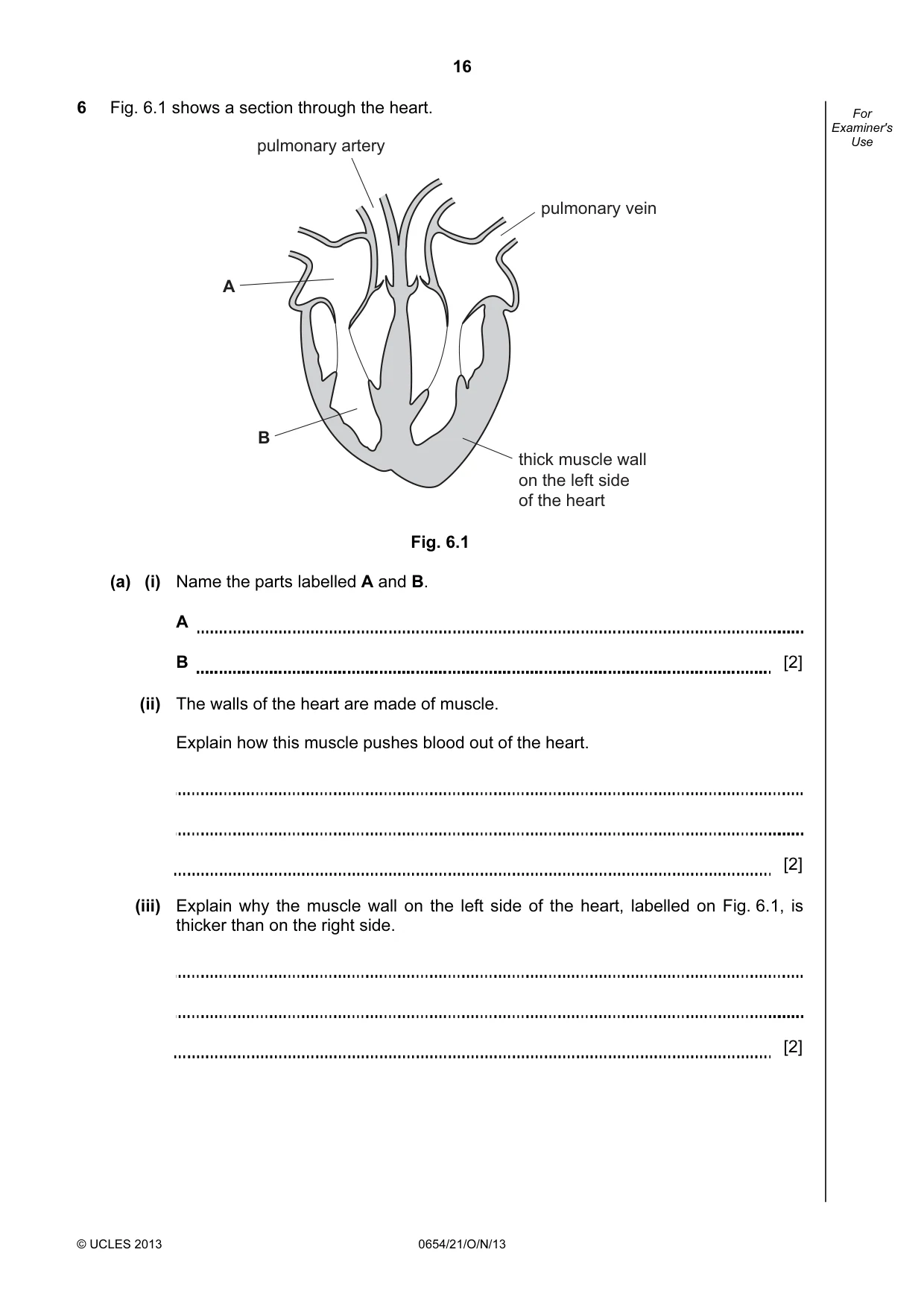 Cambridge IGCSE Sciences - Co-ordinated (Double) 0654 2013 Oct/Nov Paper 2 · Variant 1 question paper, page 16 of 32