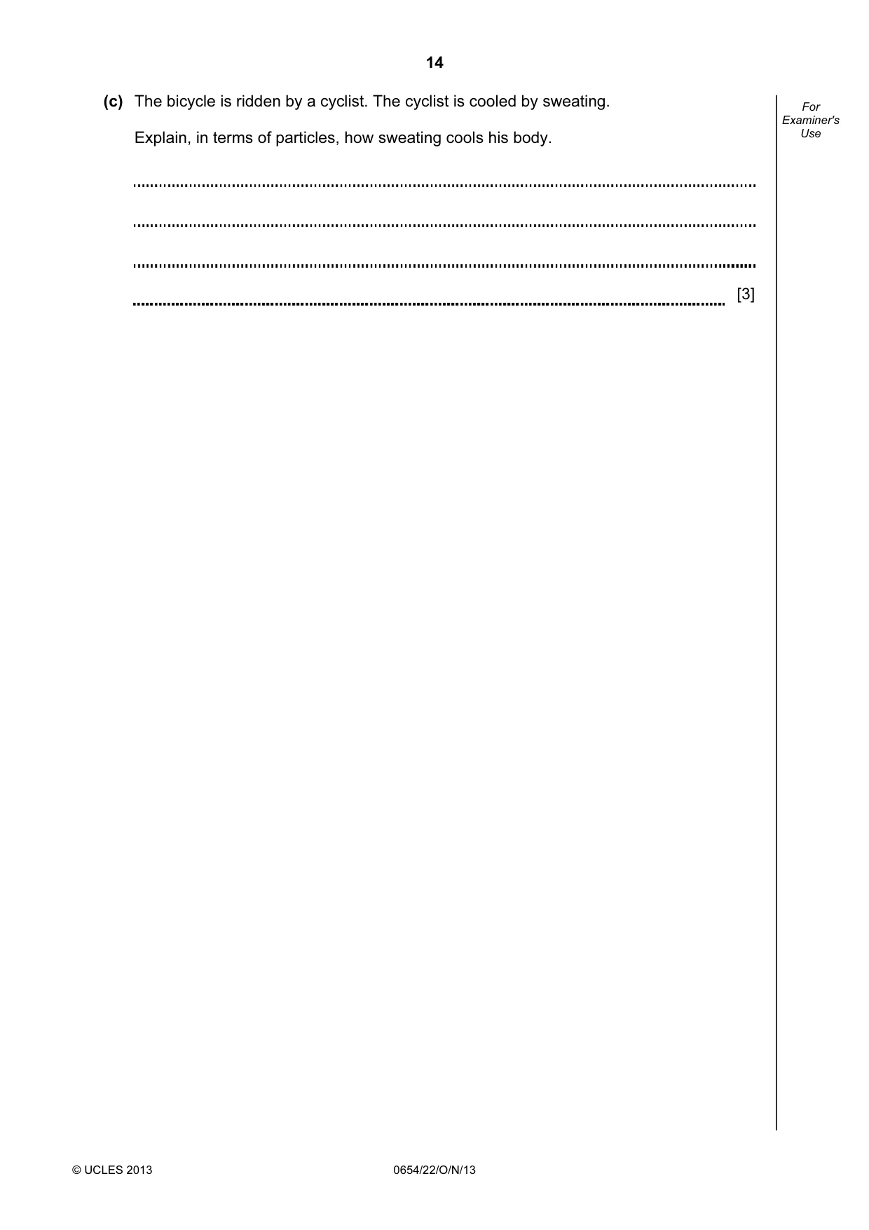 Cambridge IGCSE Sciences - Co-ordinated (Double) 0654 2013 Oct/Nov Paper 2 · Variant 2 question paper, page 14 of 28