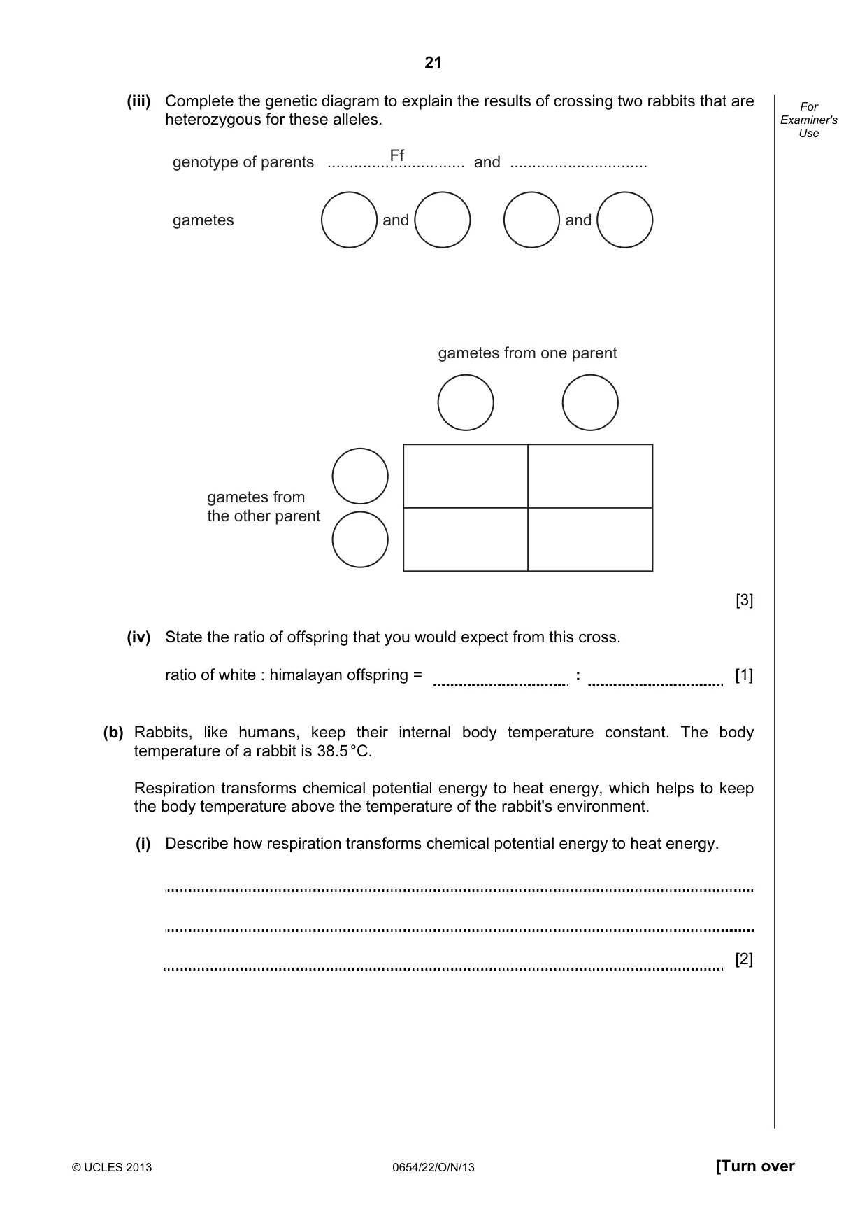 Cambridge IGCSE Sciences - Co-ordinated (Double) 0654 2013 Oct/Nov Paper 2 · Variant 2 question paper, page 21 of 28