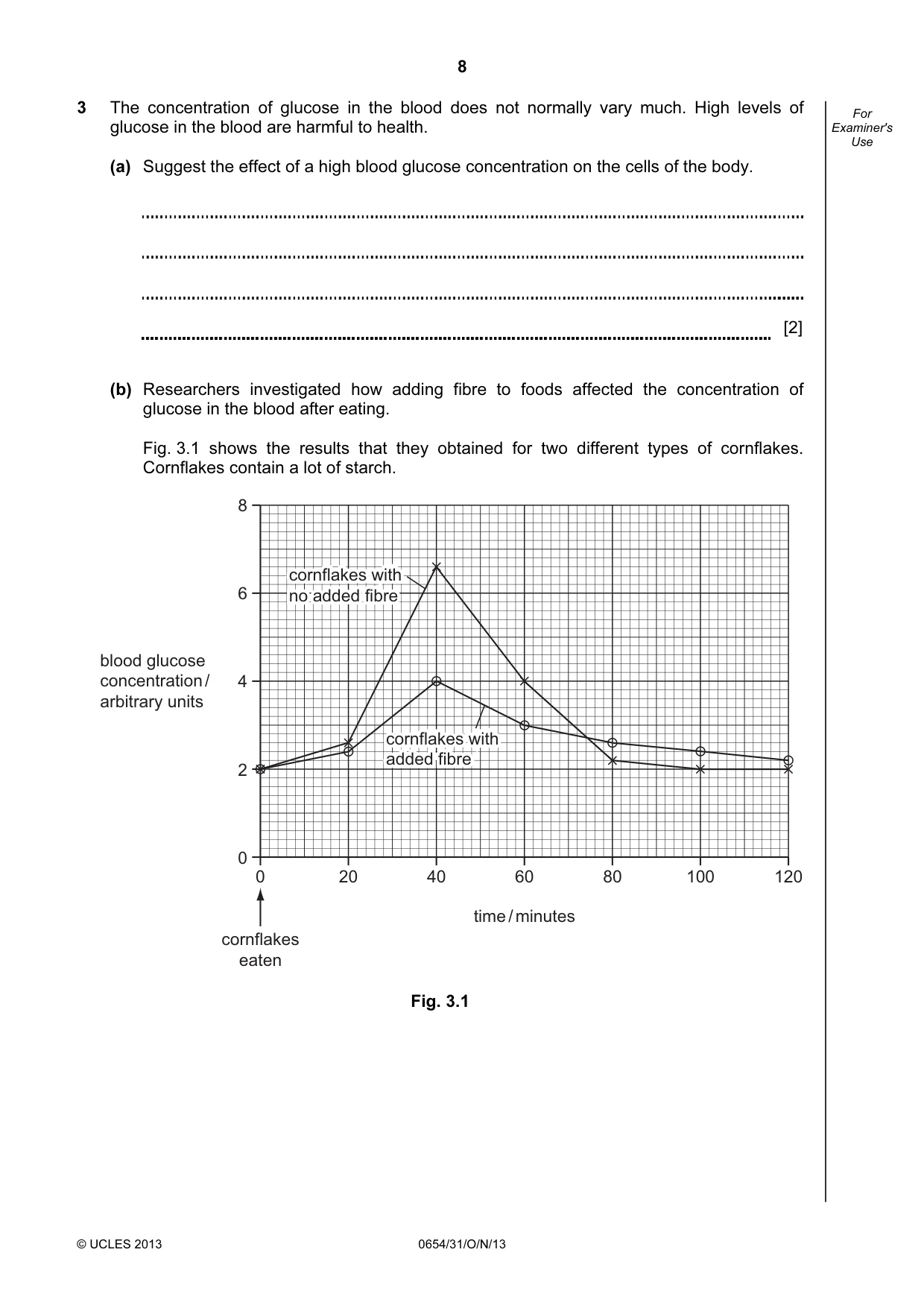 Cambridge IGCSE Sciences - Co-ordinated (Double) 0654 2013 Oct/Nov Paper 3 · Variant 1 question paper, page 8 of 36