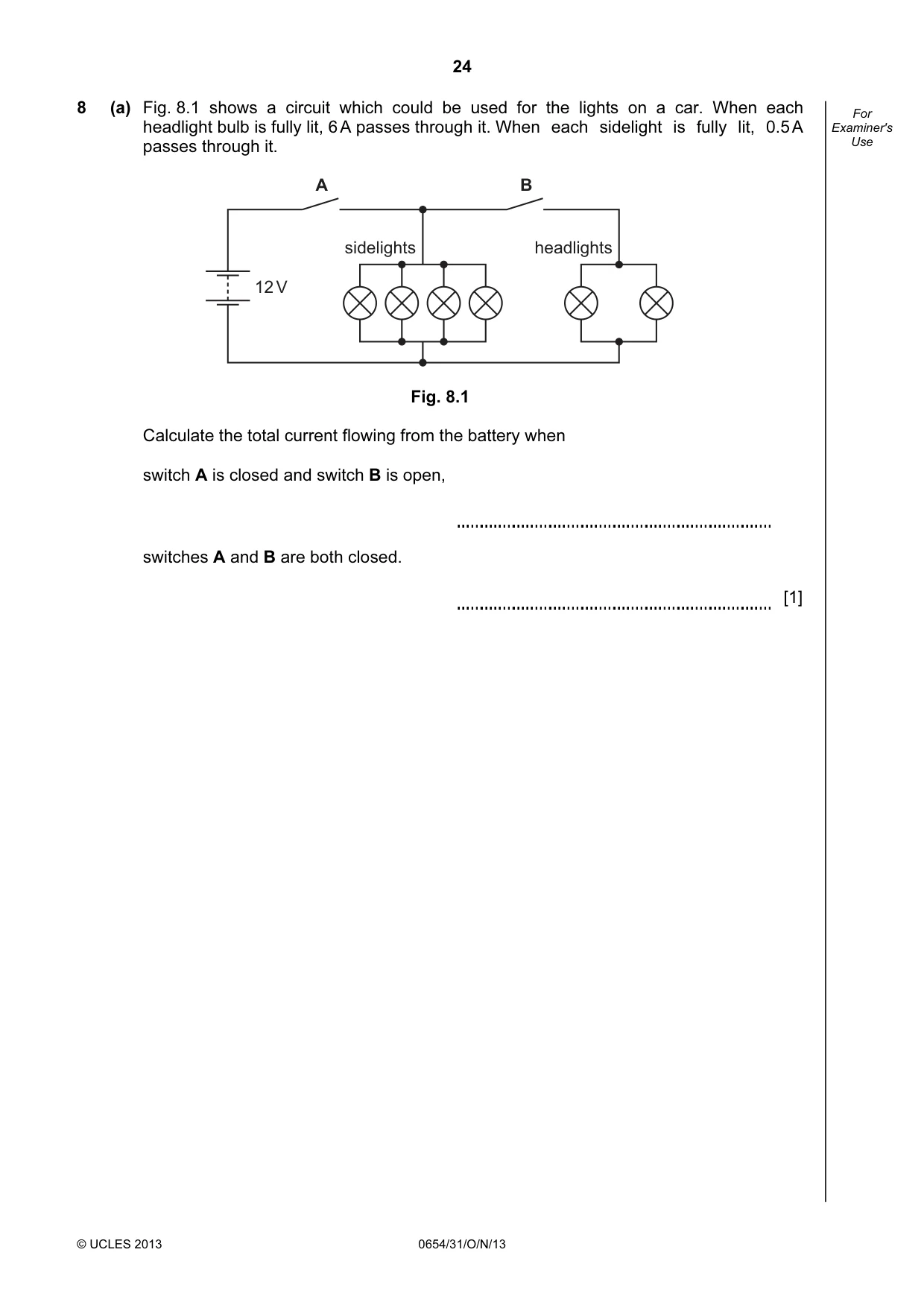Cambridge IGCSE Sciences - Co-ordinated (Double) 0654 2013 Oct/Nov Paper 3 · Variant 1 question paper, page 24 of 36