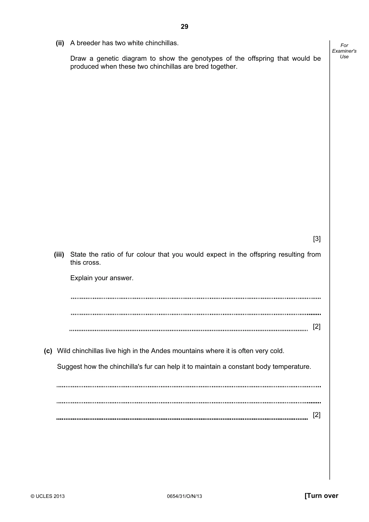 Cambridge IGCSE Sciences - Co-ordinated (Double) 0654 2013 Oct/Nov Paper 3 · Variant 1 question paper, page 29 of 36
