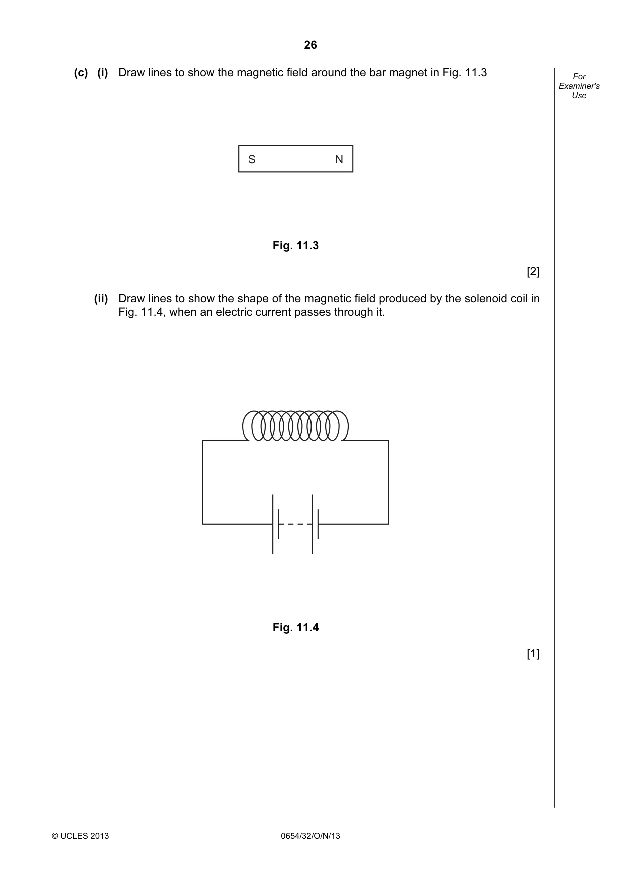 Cambridge IGCSE Sciences - Co-ordinated (Double) 0654 2013 Oct/Nov Paper 3 · Variant 2 question paper, page 26 of 28