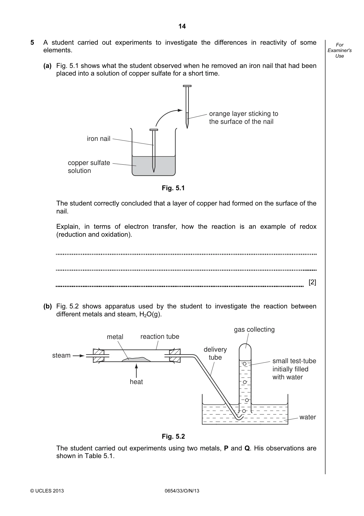 Cambridge IGCSE Sciences - Co-ordinated (Double) 0654 2013 Oct/Nov Paper 3 · Variant 3 question paper, page 14 of 32