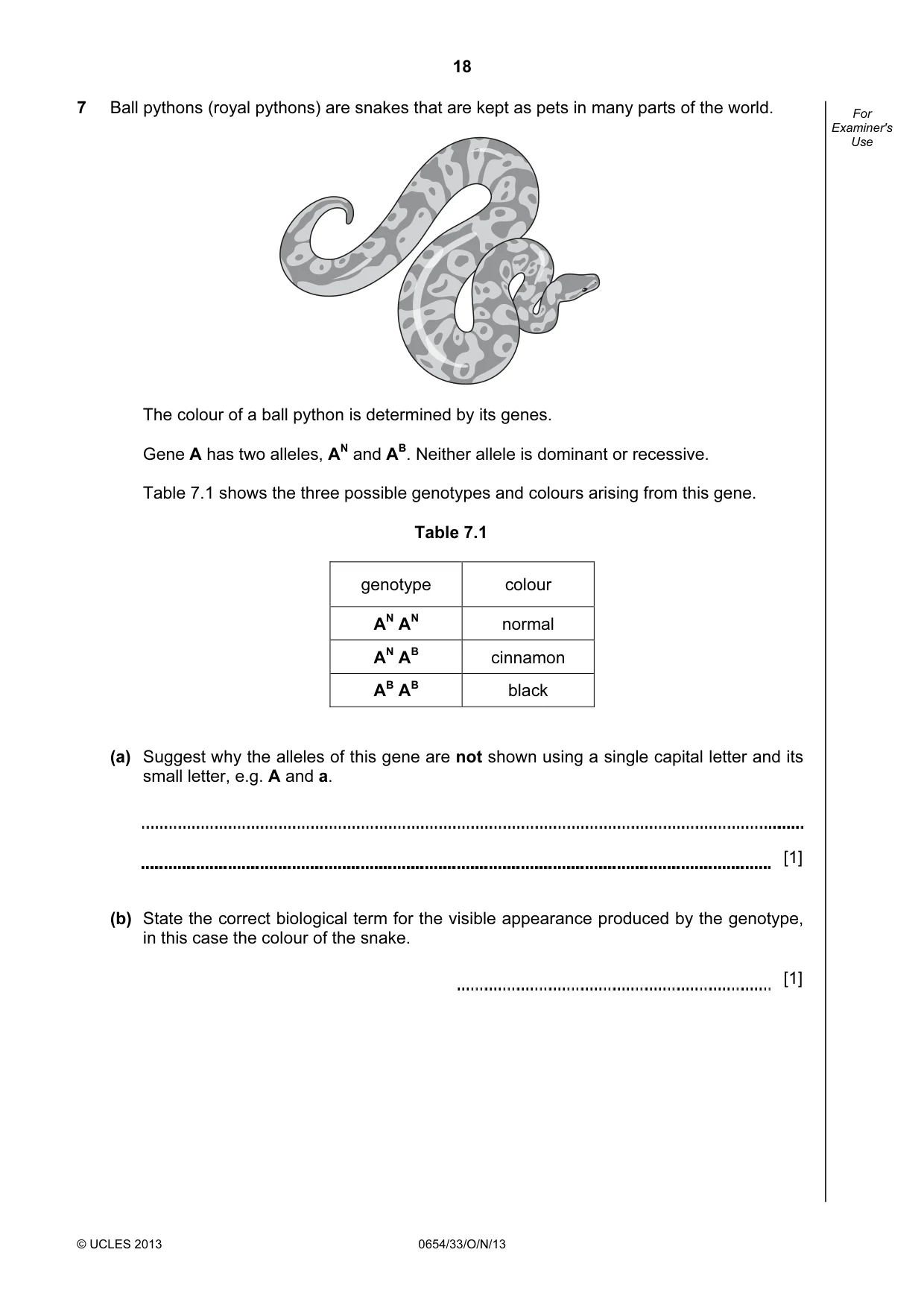 Cambridge IGCSE Sciences - Co-ordinated (Double) 0654 2013 Oct/Nov Paper 3 · Variant 3 question paper, page 18 of 32