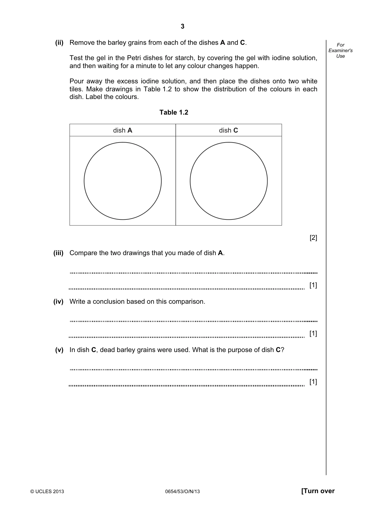 Cambridge IGCSE Sciences - Co-ordinated (Double) 0654 2013 Oct/Nov Paper 5 · Variant 3 question paper, page 3 of 12