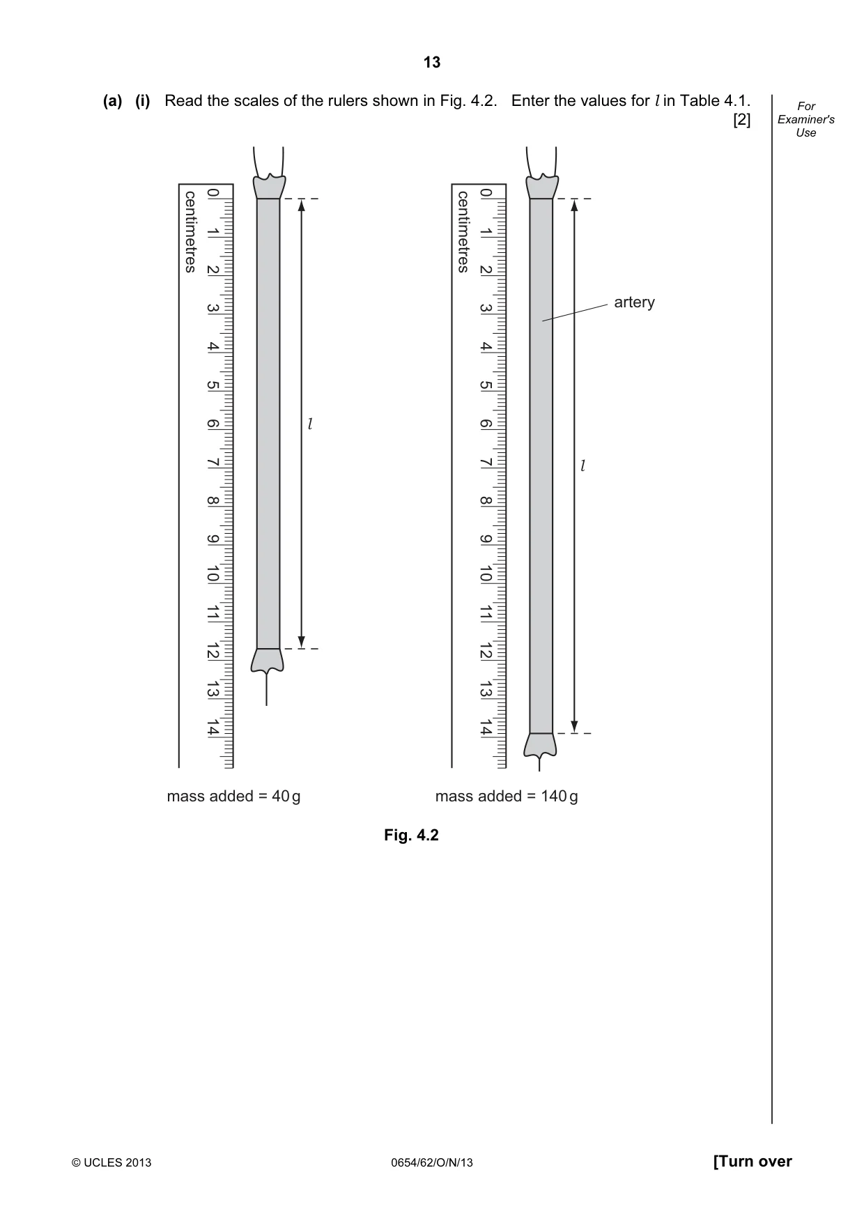 Cambridge IGCSE Sciences - Co-ordinated (Double) 0654 2013 Oct/Nov Paper 6 · Variant 2 question paper, page 13 of 20