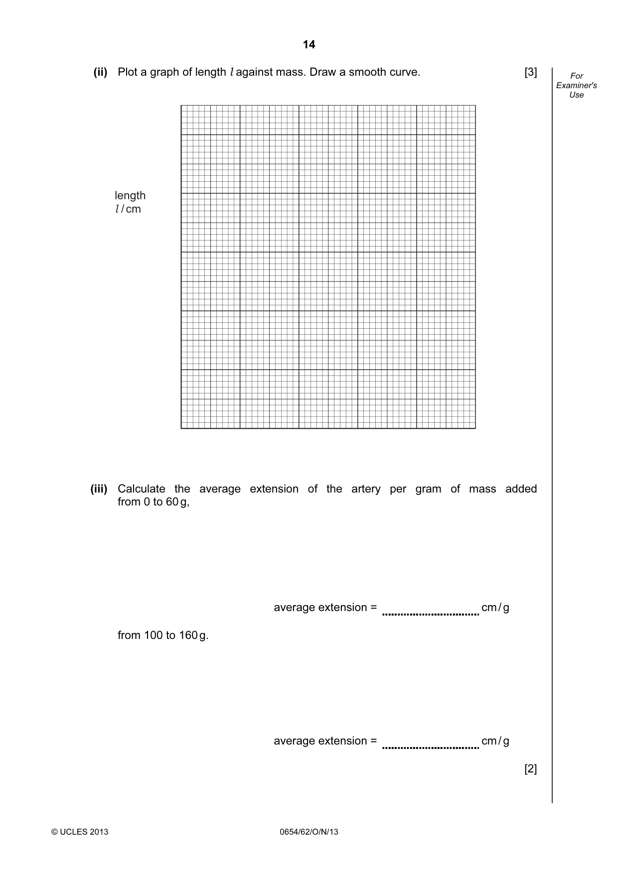 Cambridge IGCSE Sciences - Co-ordinated (Double) 0654 2013 Oct/Nov Paper 6 · Variant 2 question paper, page 14 of 20