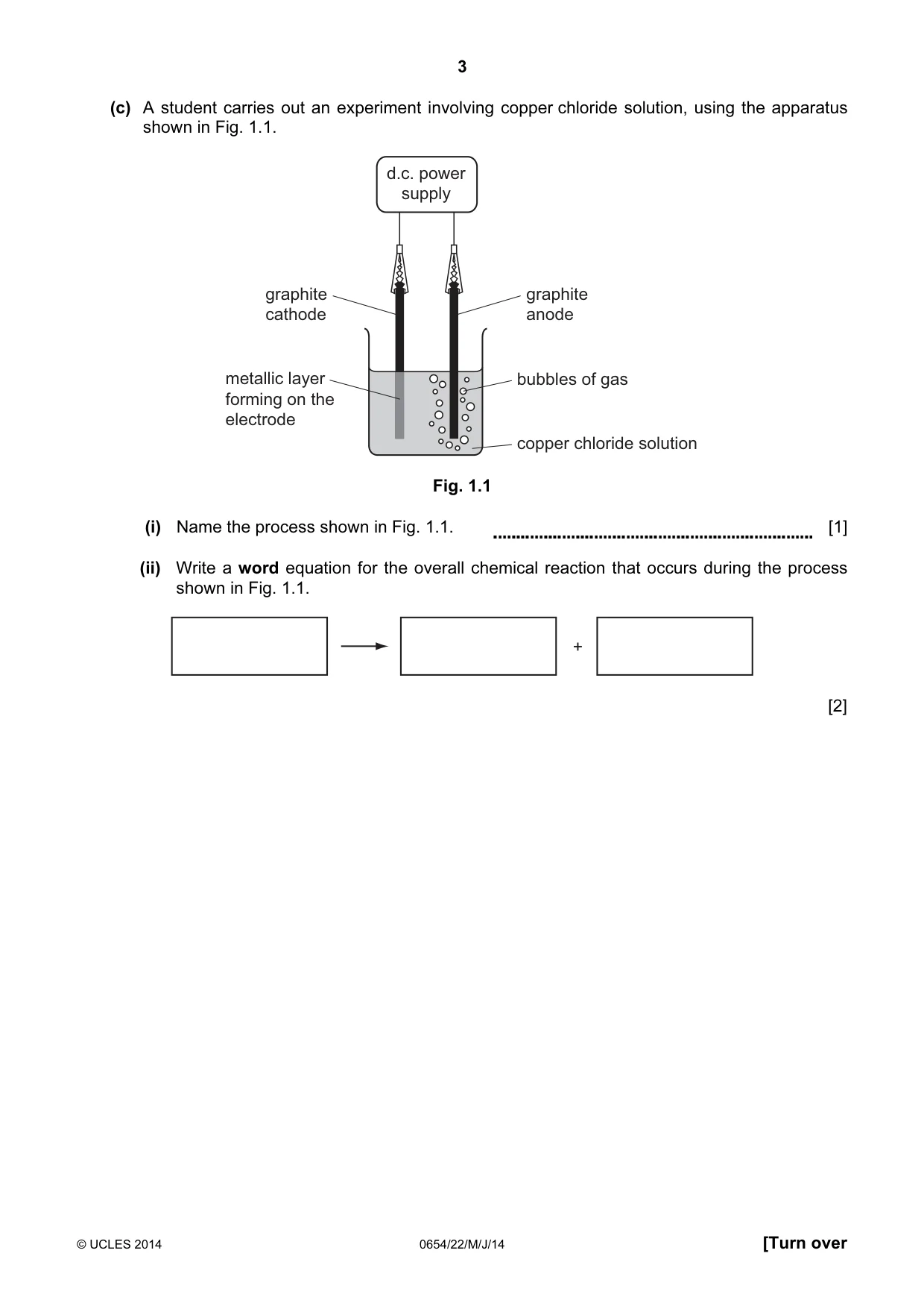 Cambridge IGCSE Sciences - Co-ordinated (Double) 0654 2014 May/June Paper 2 · Variant 2 question paper, page 3 of 28