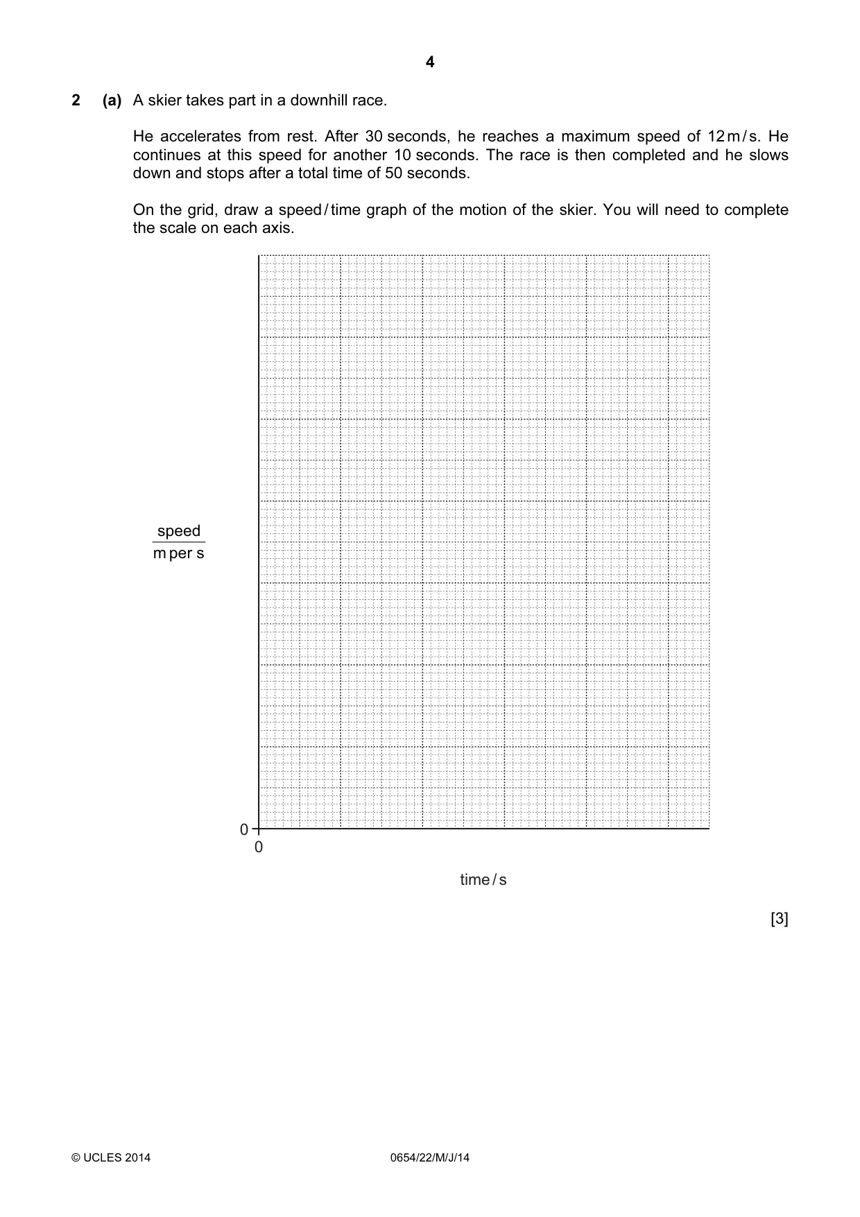 Cambridge IGCSE Sciences - Co-ordinated (Double) 0654 2014 May/June Paper 2 · Variant 2 question paper, page 4 of 28