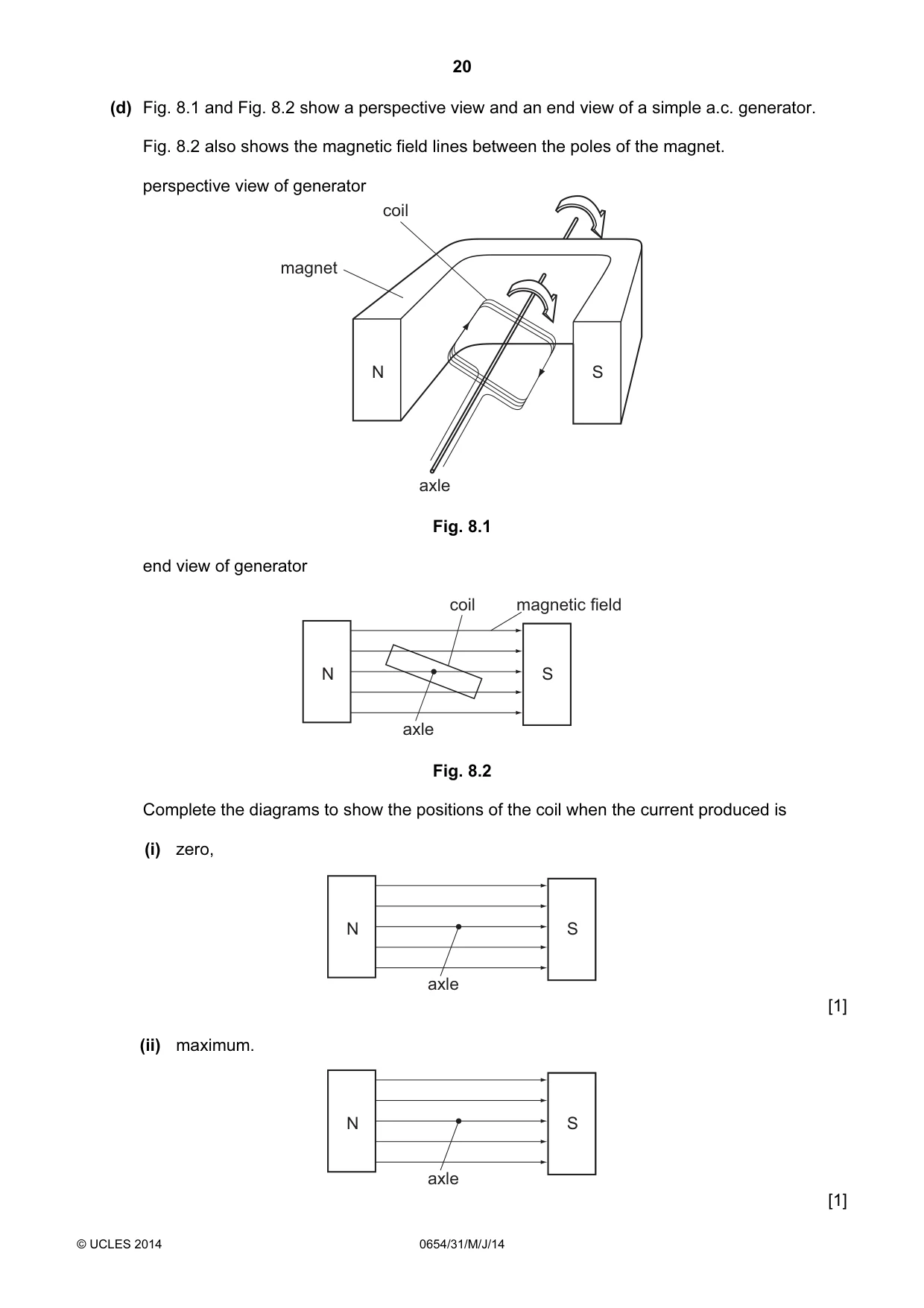 Cambridge IGCSE Sciences - Co-ordinated (Double) 0654 2014 May/June Paper 3 · Variant 1 question paper, page 20 of 32