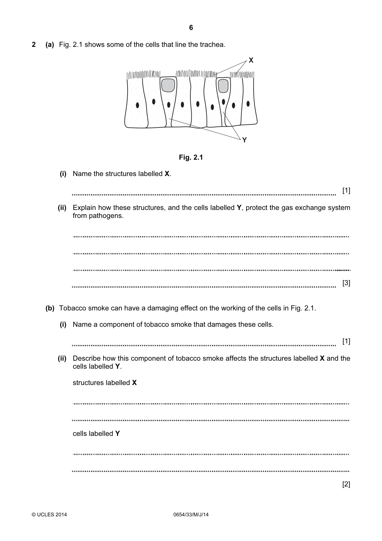Cambridge IGCSE Sciences - Co-ordinated (Double) 0654 2014 May/June Paper 3 · Variant 3 question paper, page 6 of 32